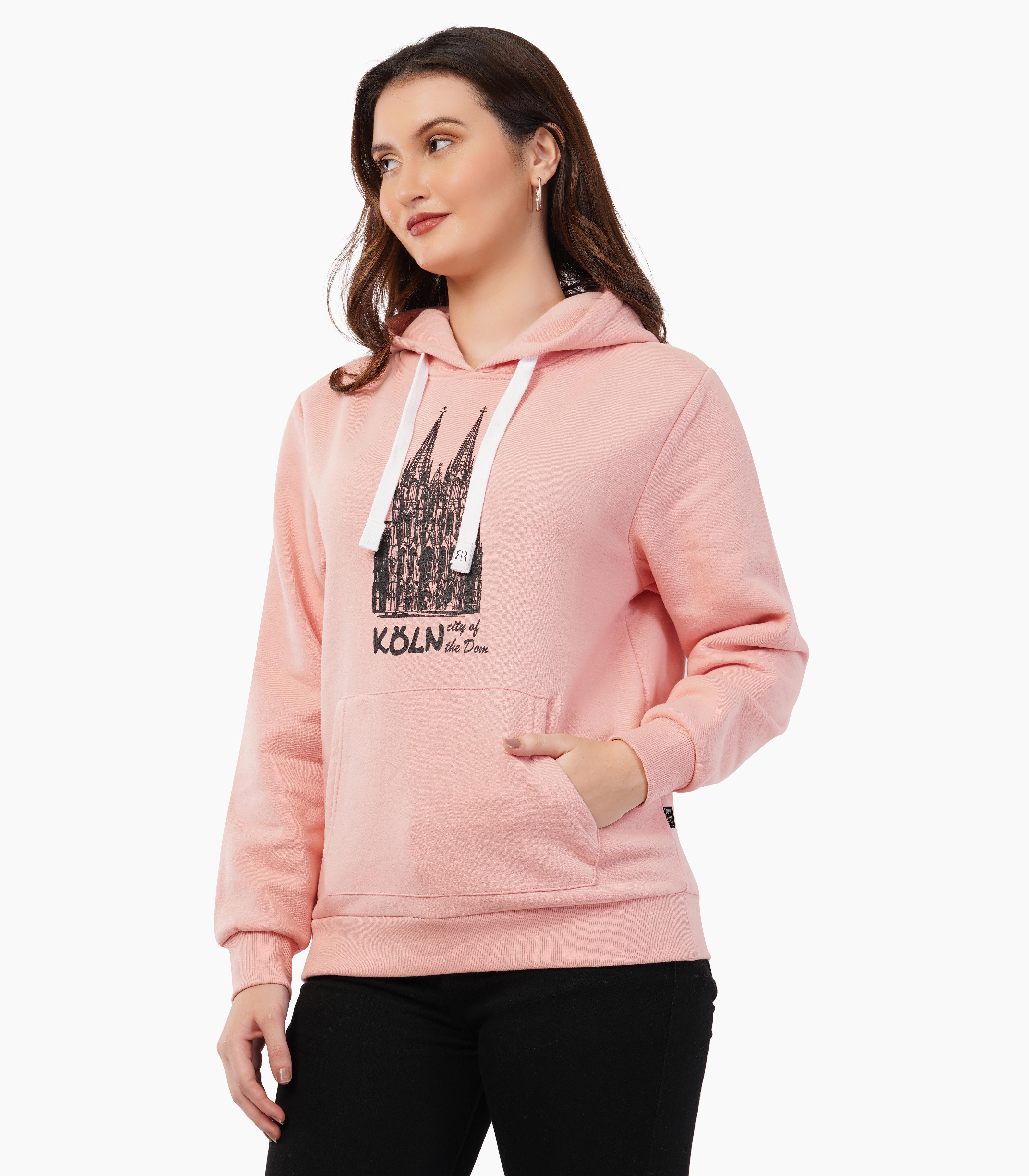 Köln Pullover Kapuzenpullover Damen-RRH33 - Image 3
