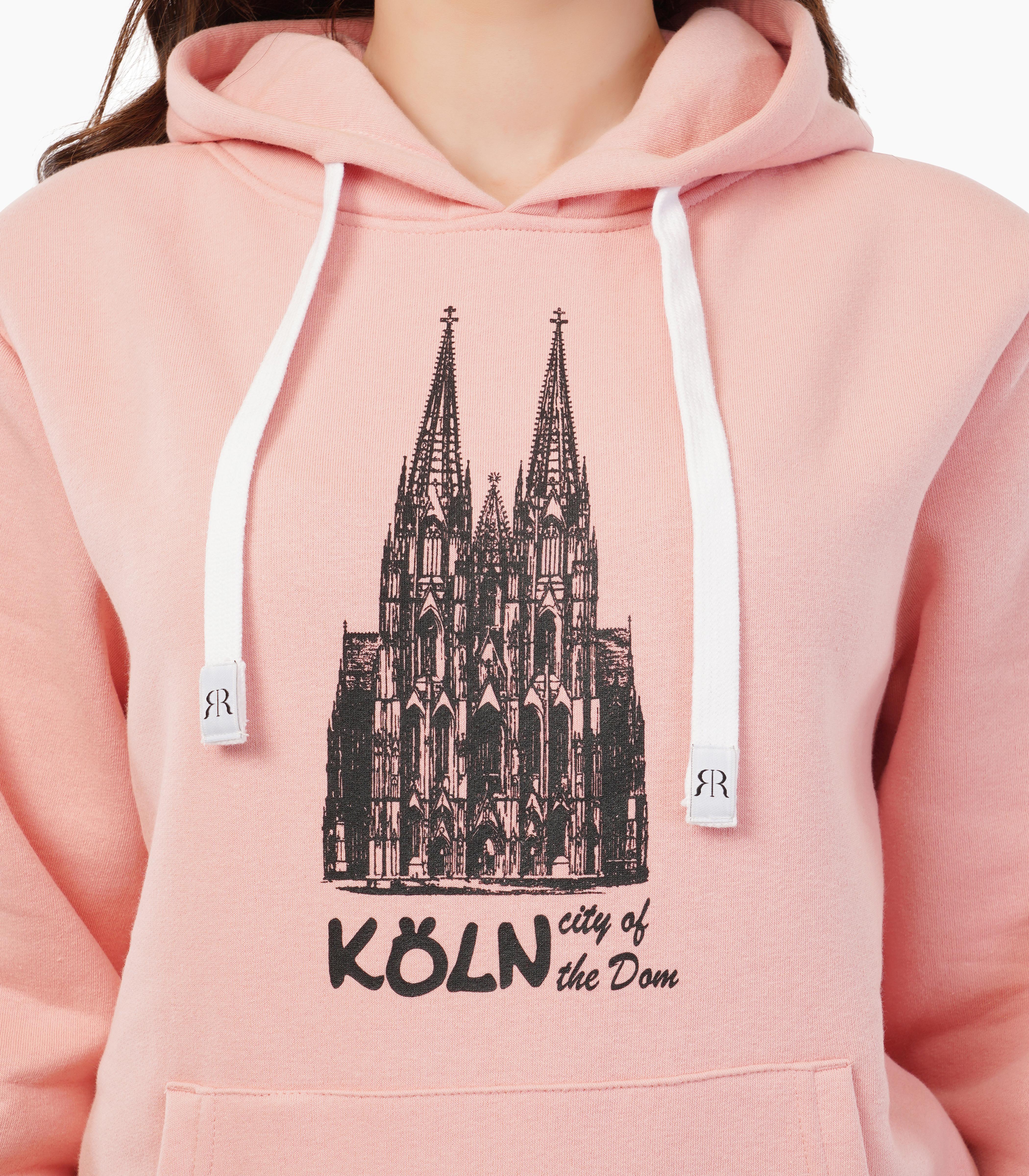 Köln Pullover Kapuzenpullover Damen-RRH33 - Image 6