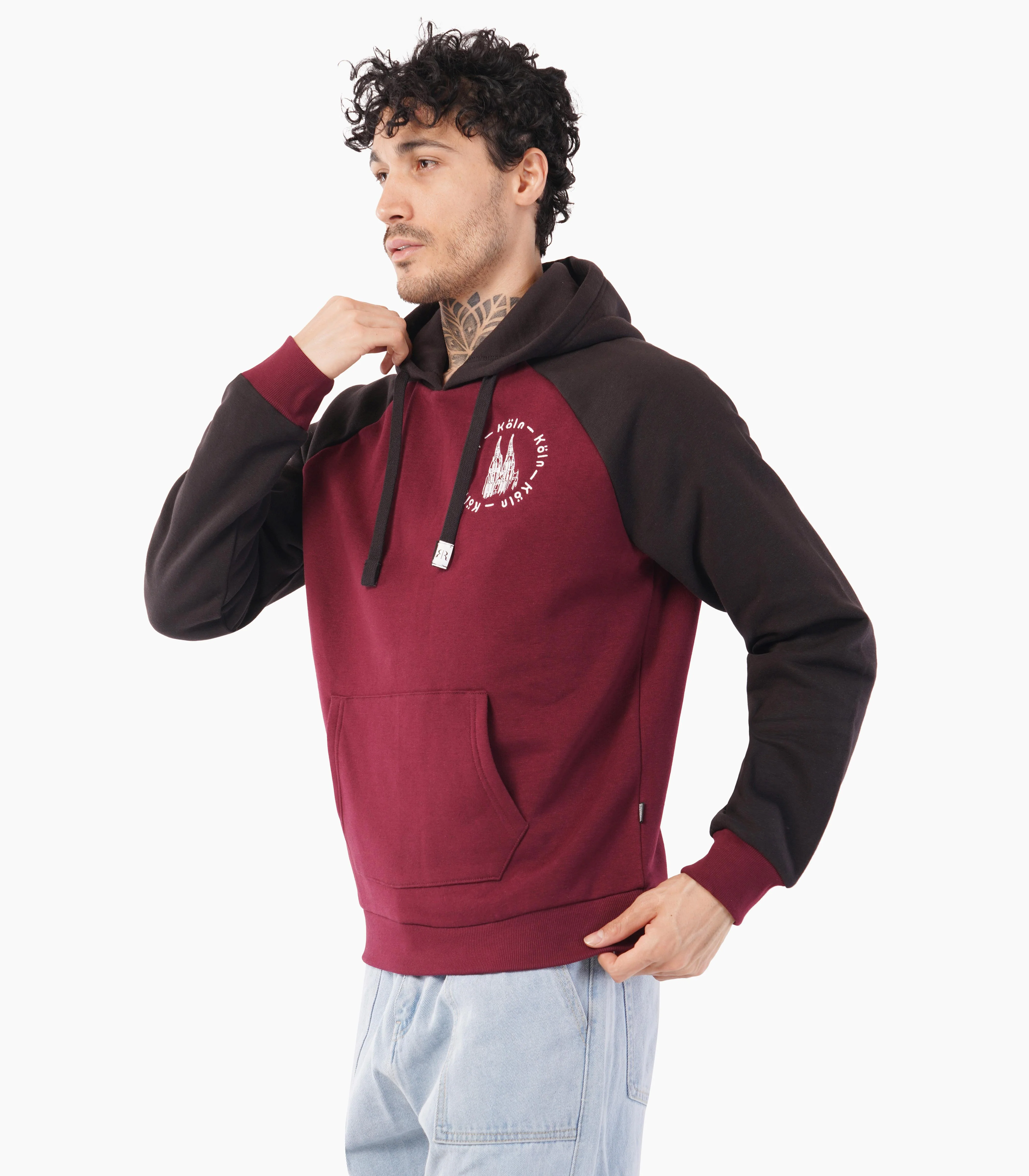 Köln Pullover Kapuzenpullover Herren-RRH32 - Image 3
