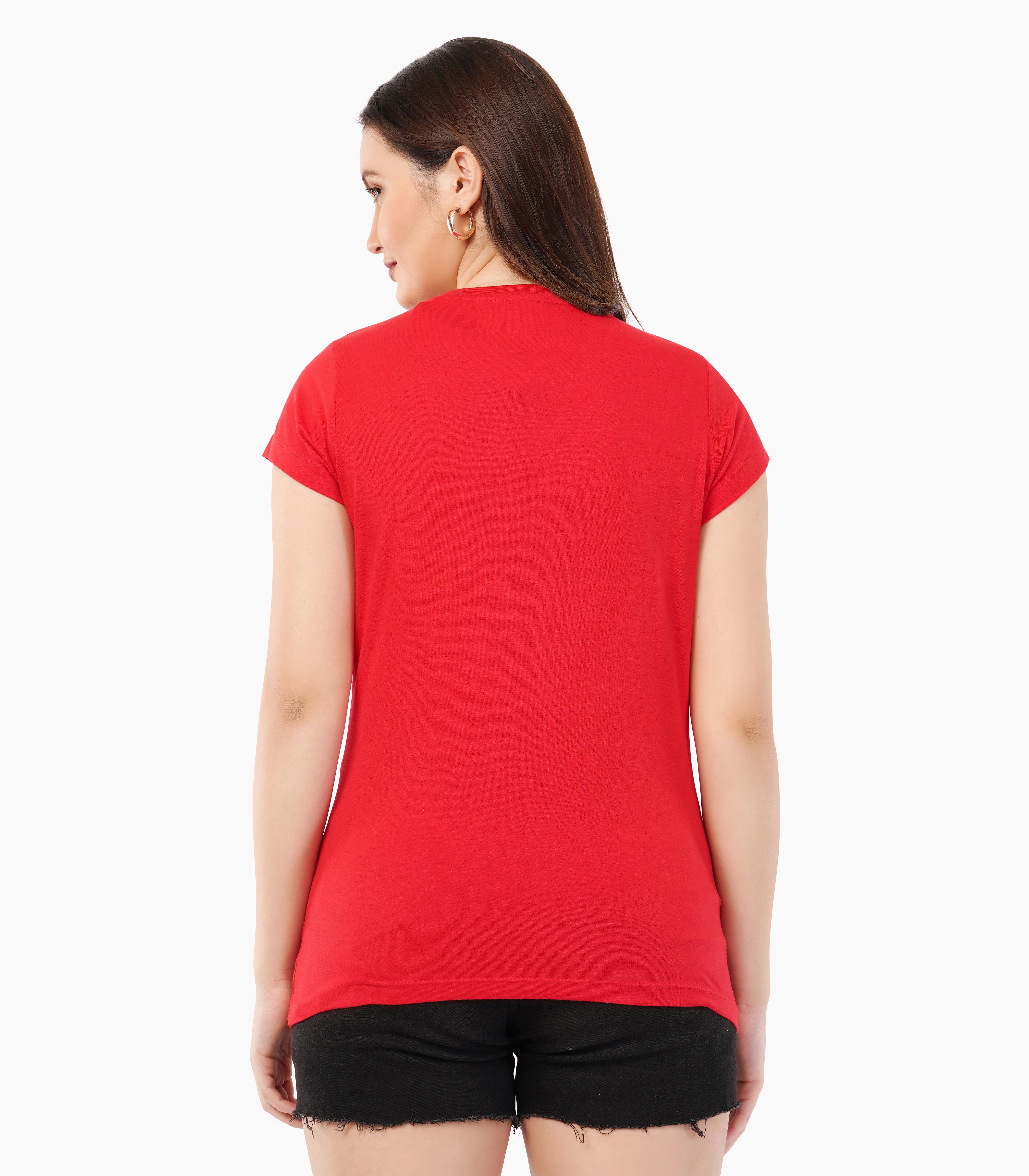 Köln Rundhalsausschnitt T-Shirt Damen-RRT431 - Image 5