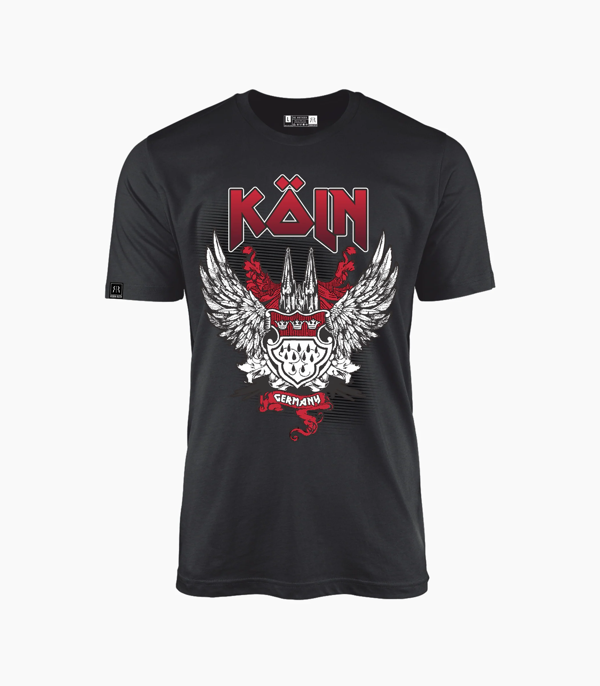 Köln Rundhalsausschnitt T-Shirt Unisex-RRT424