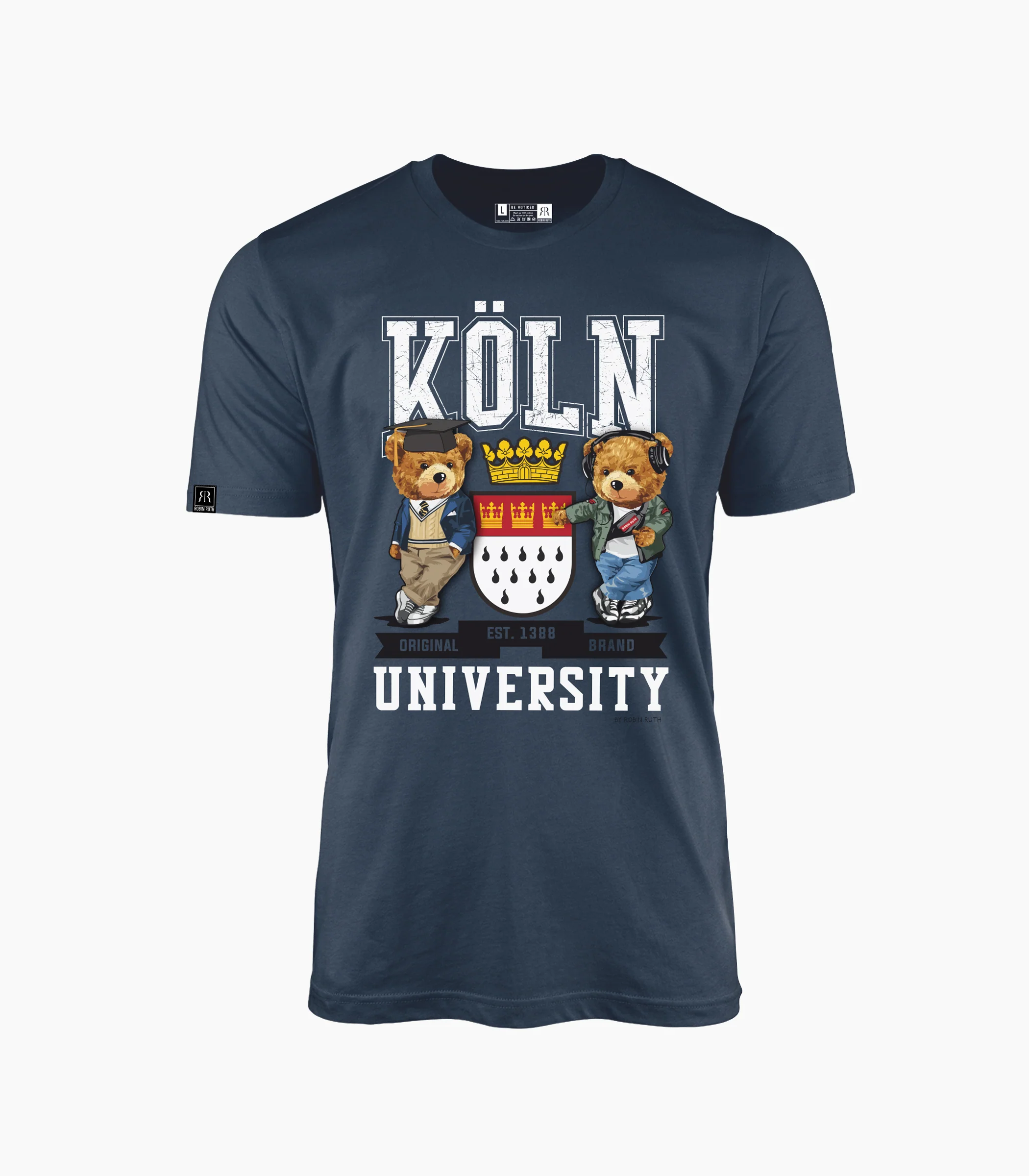 Köln Rundhalsausschnitt T-Shirt Unisex-RRT426