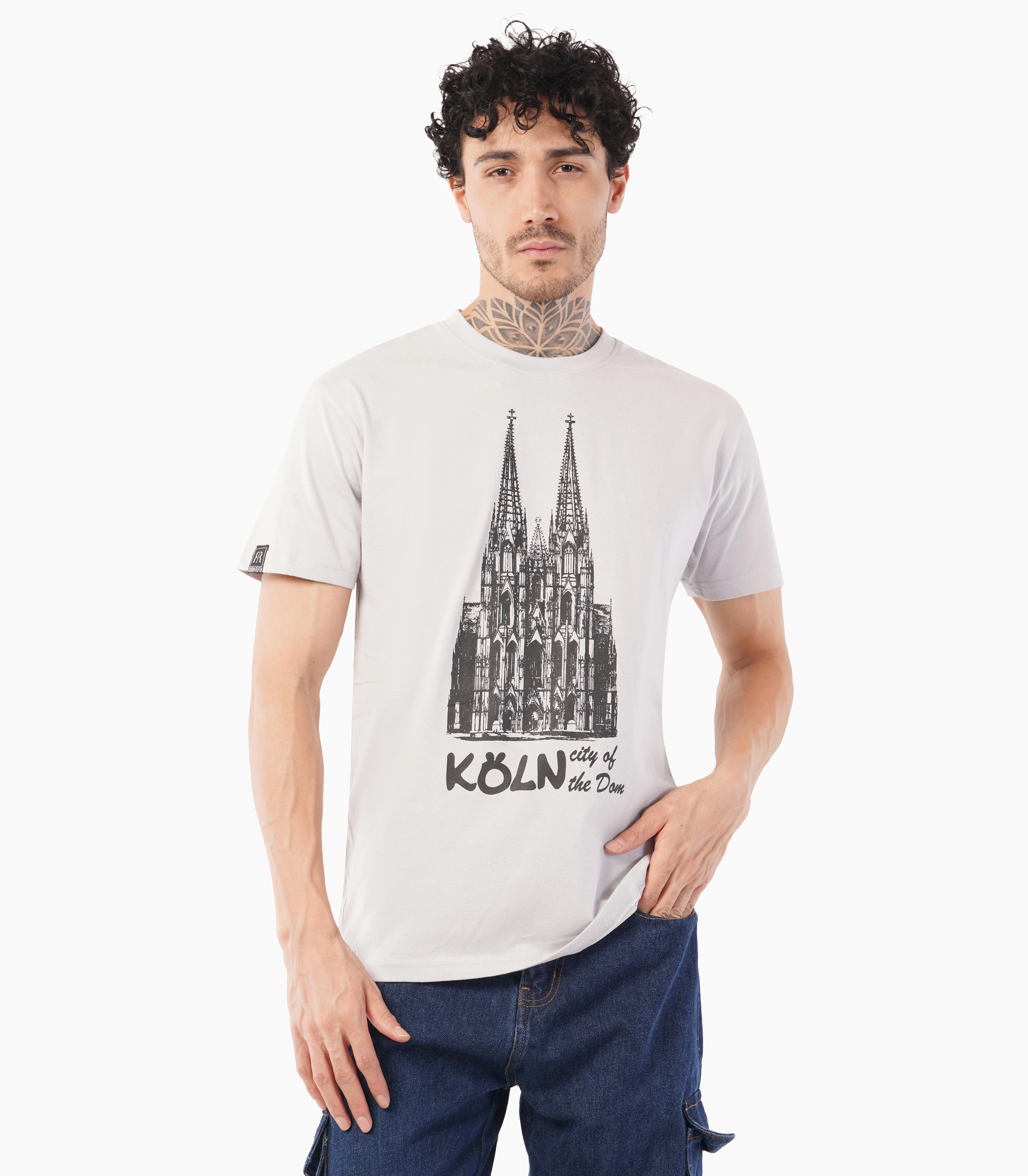 Köln Rundhalsausschnitt T-Shirt Unisex-RRT427