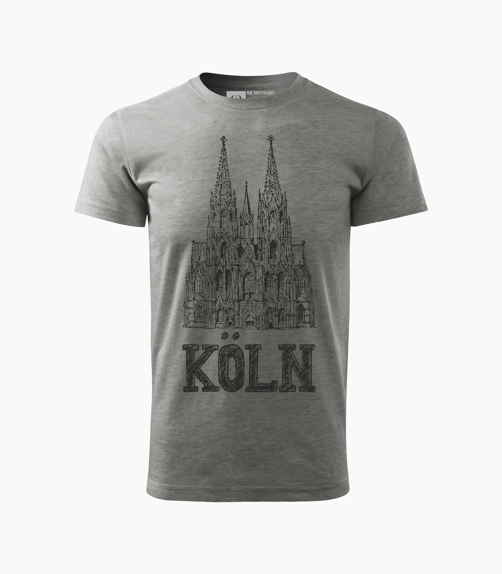 Köln Rundhalsausschnitt T-Shirt Unisex-RRT49