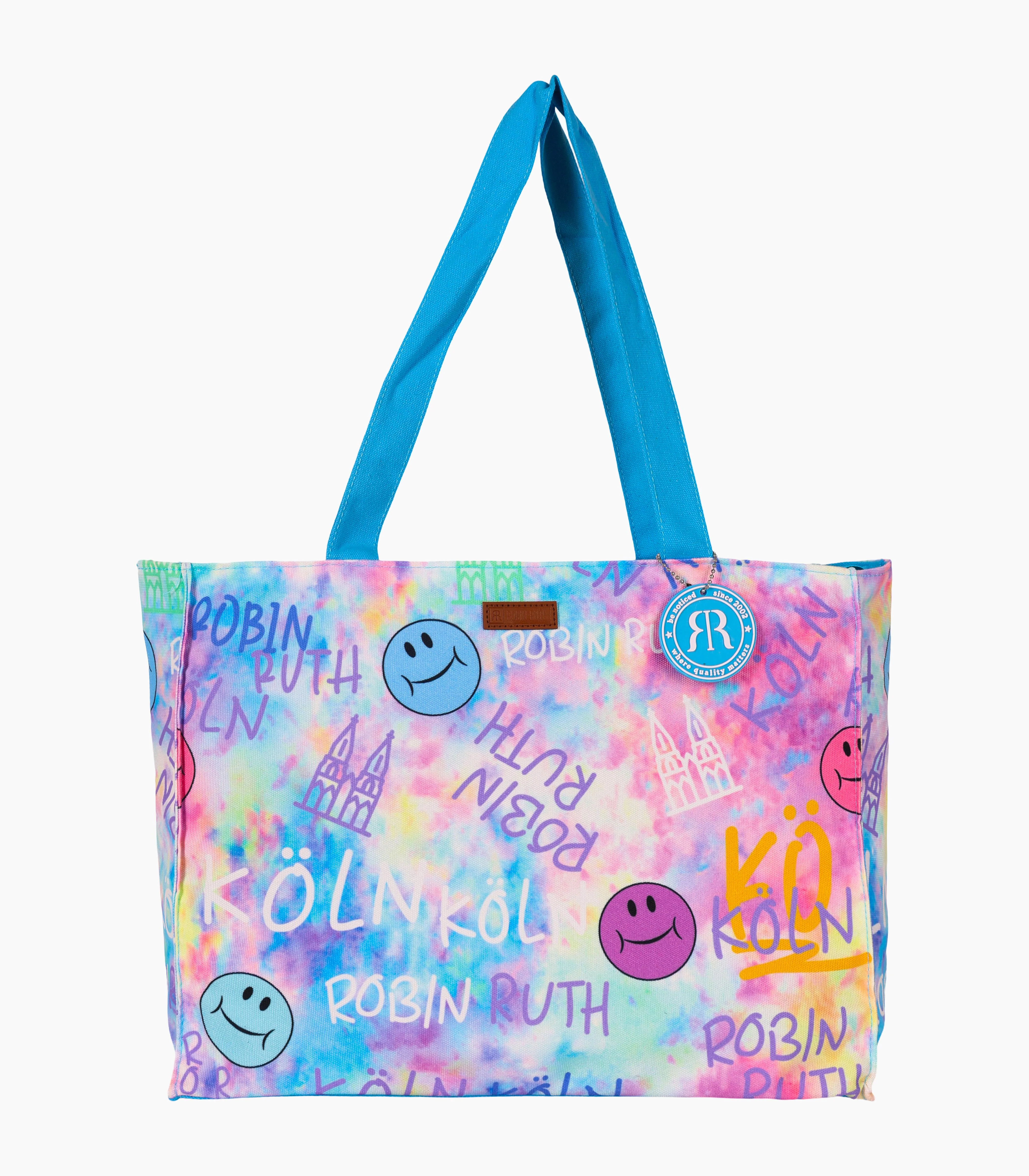 Köln Shopper Tragetaschen Smiley - Groß