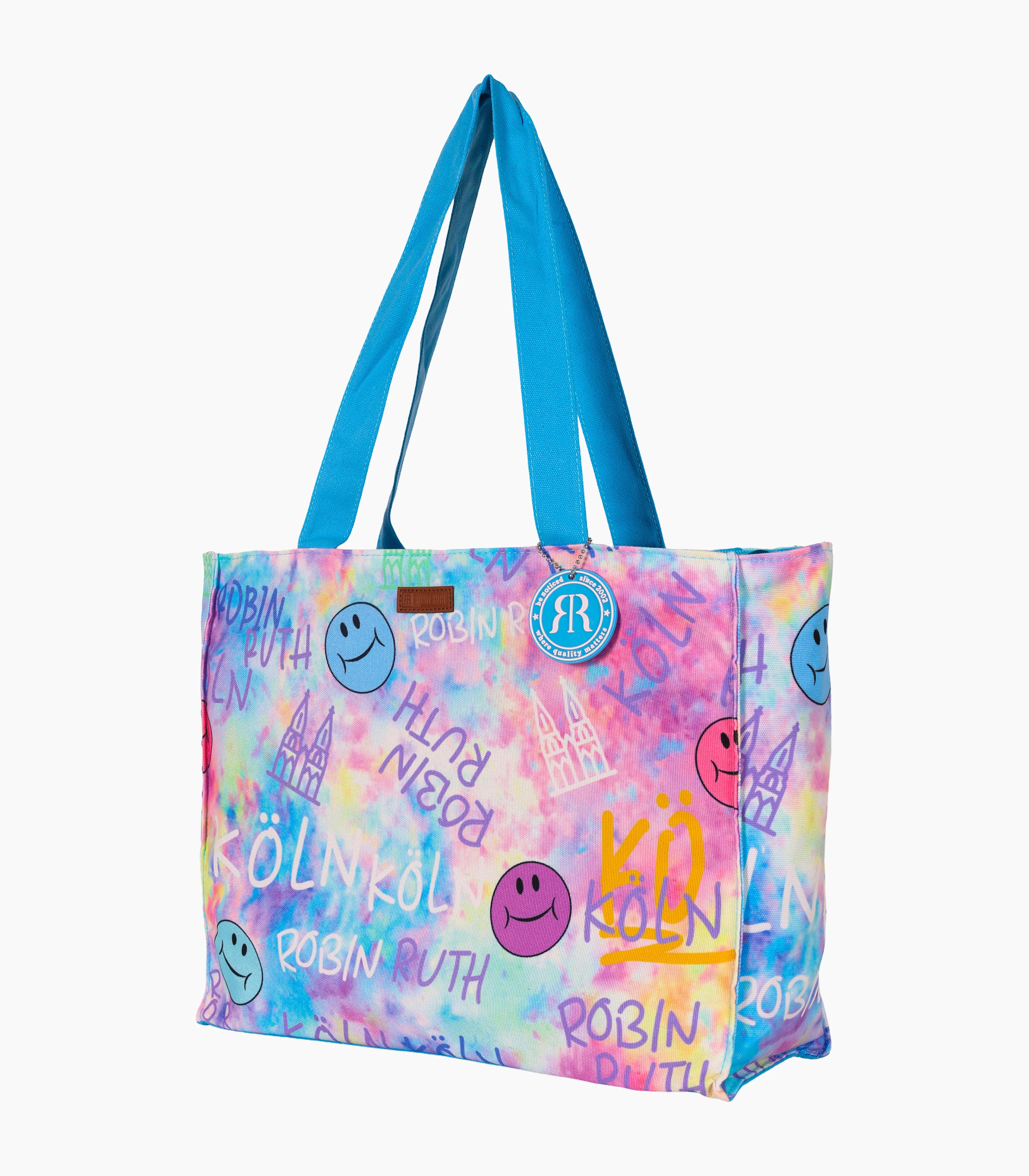 Köln Shopper Tragetaschen Smiley - Groß - Image 3