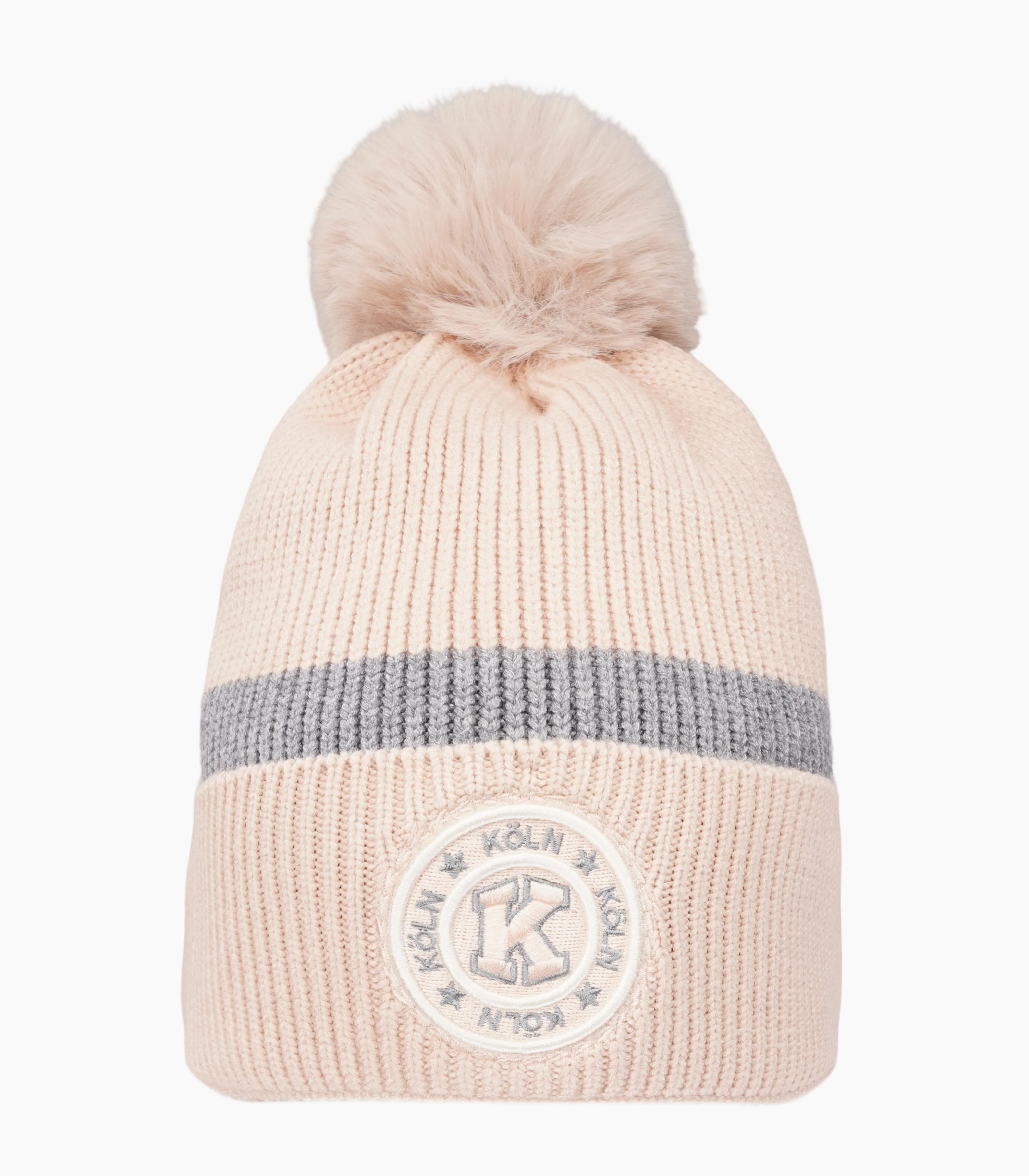 Köln Wintermütze mit Pompon