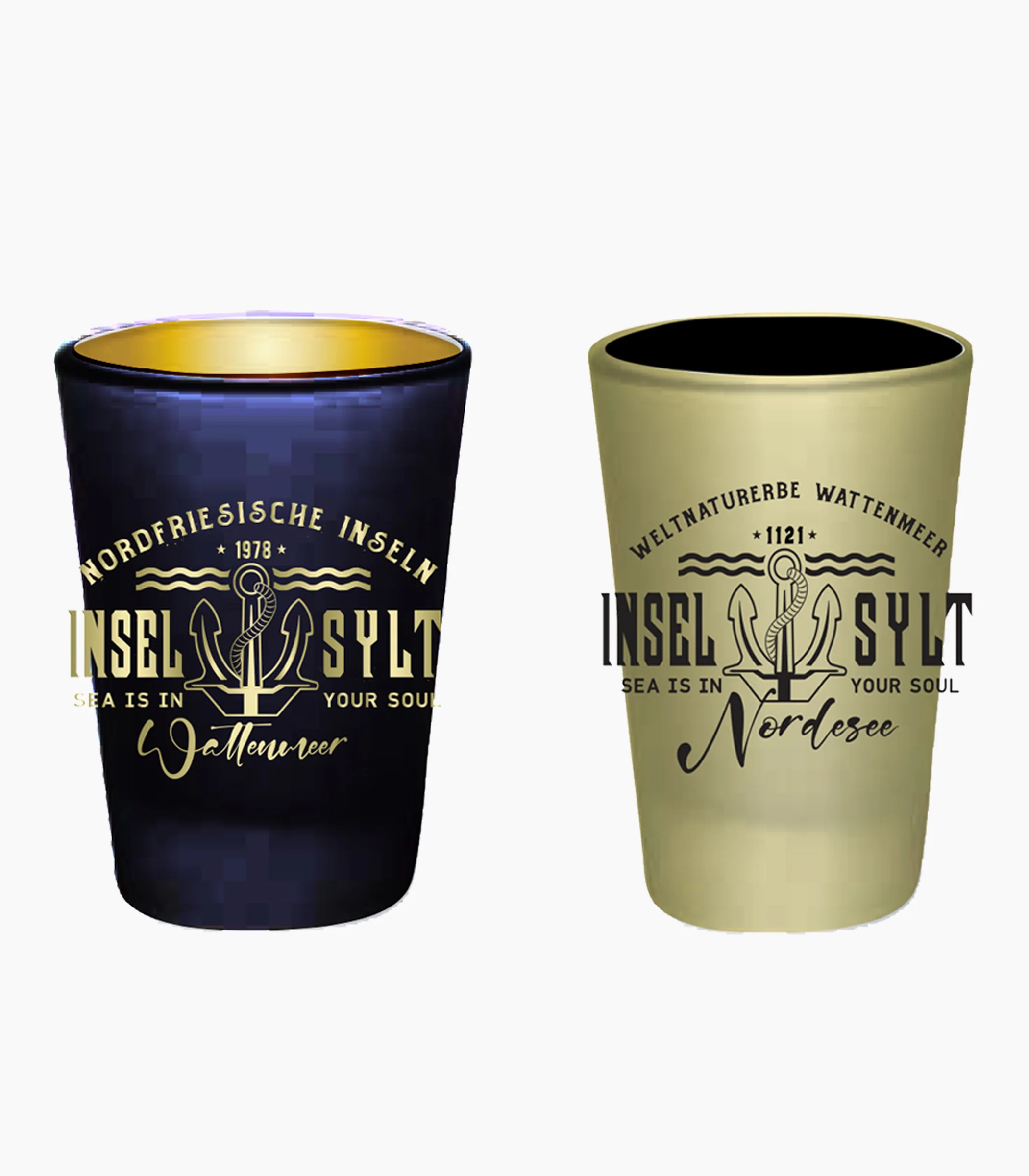 Nordsee Shotglass - Doppelpack