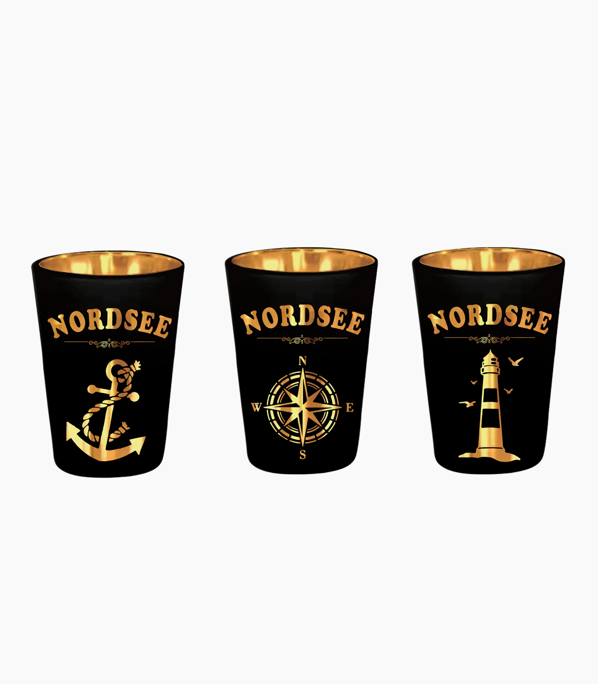 Nordsee Shotglass - Triple Pack