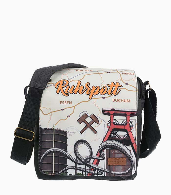 Ruhrpott Messenger Tasche Klein