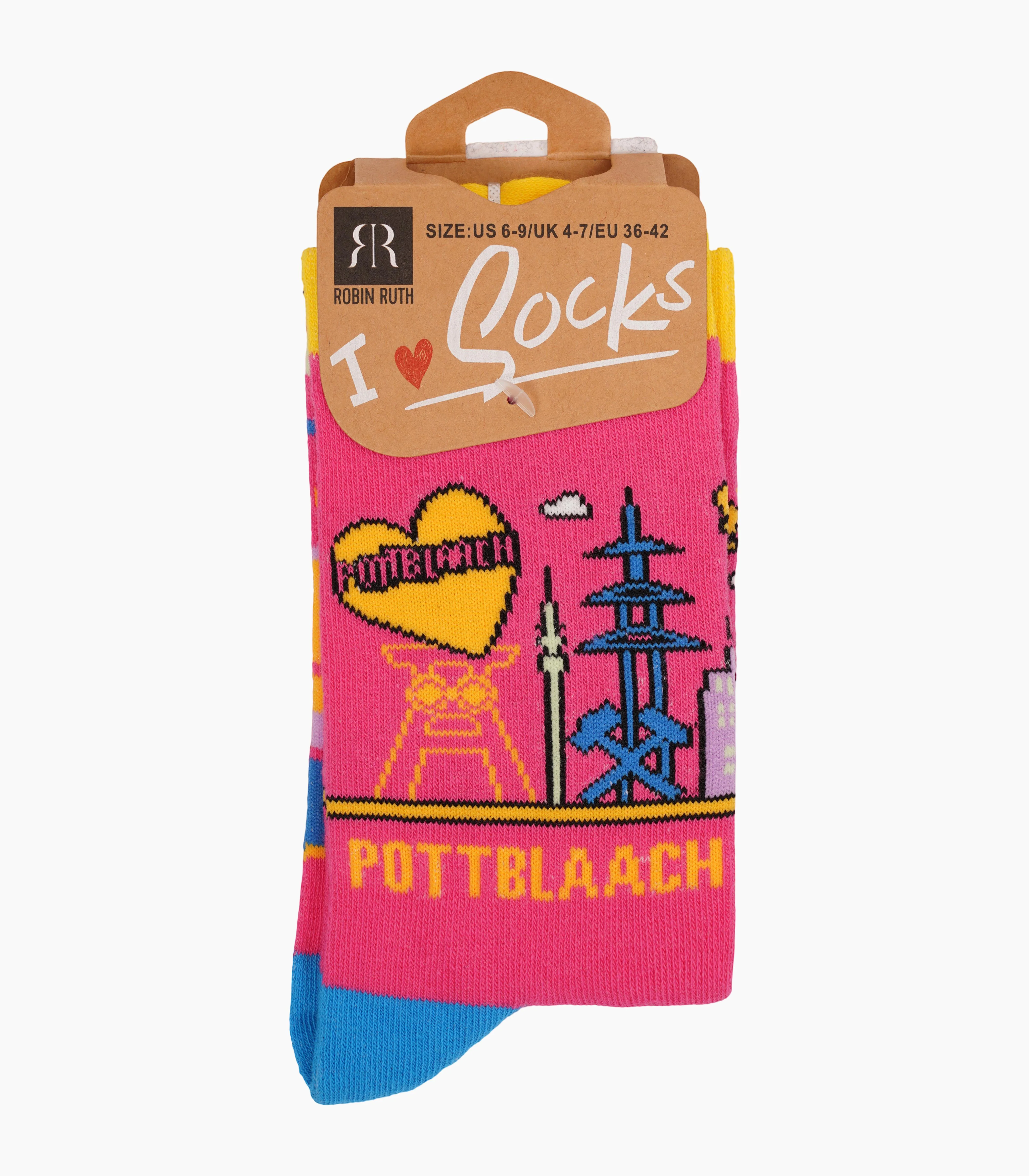 Ruhrpott Pottblaach Crew Socks Damen - Image 4