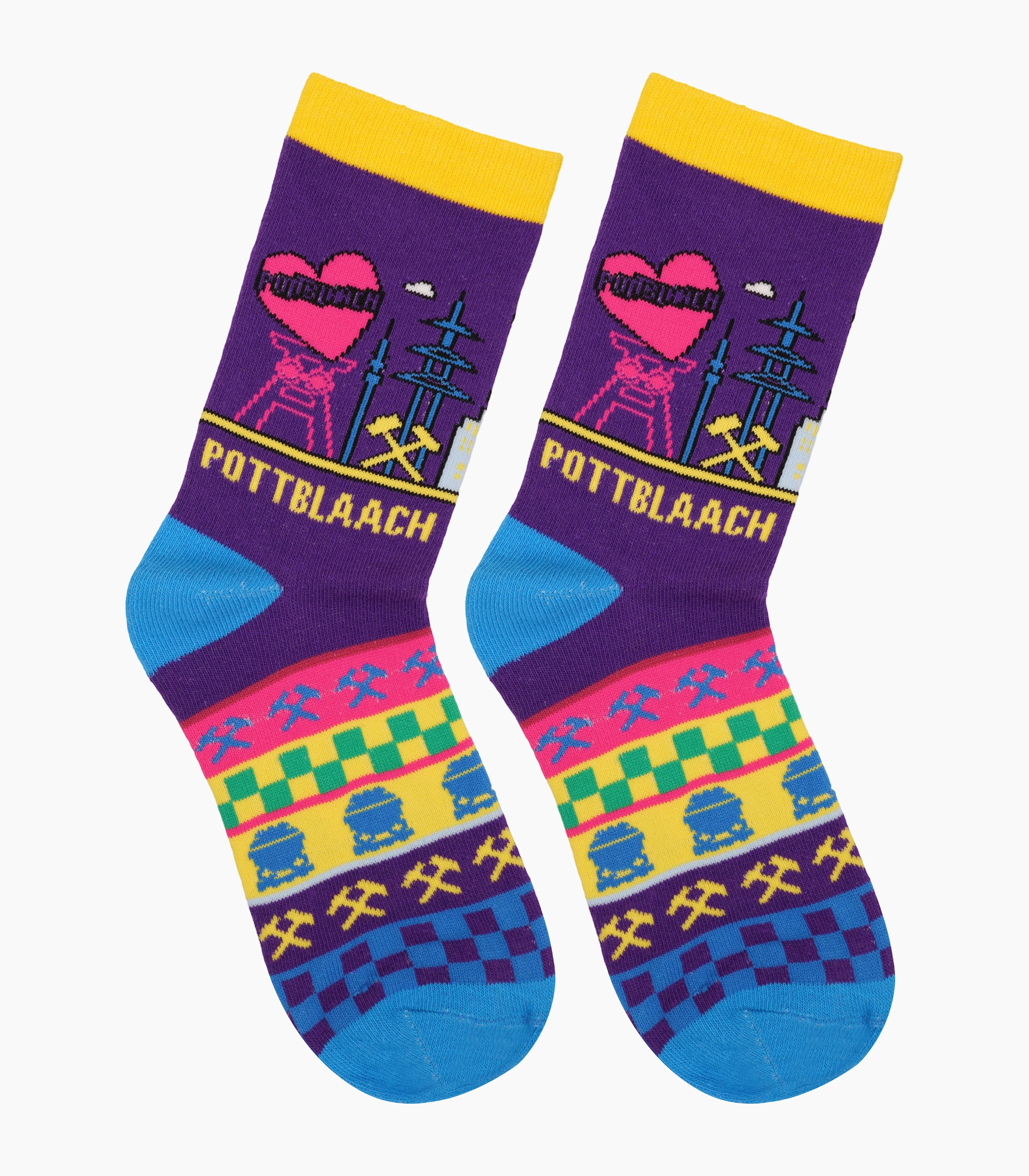 Ruhrpott Pottblaach Crew Socks Damen - Image 2
