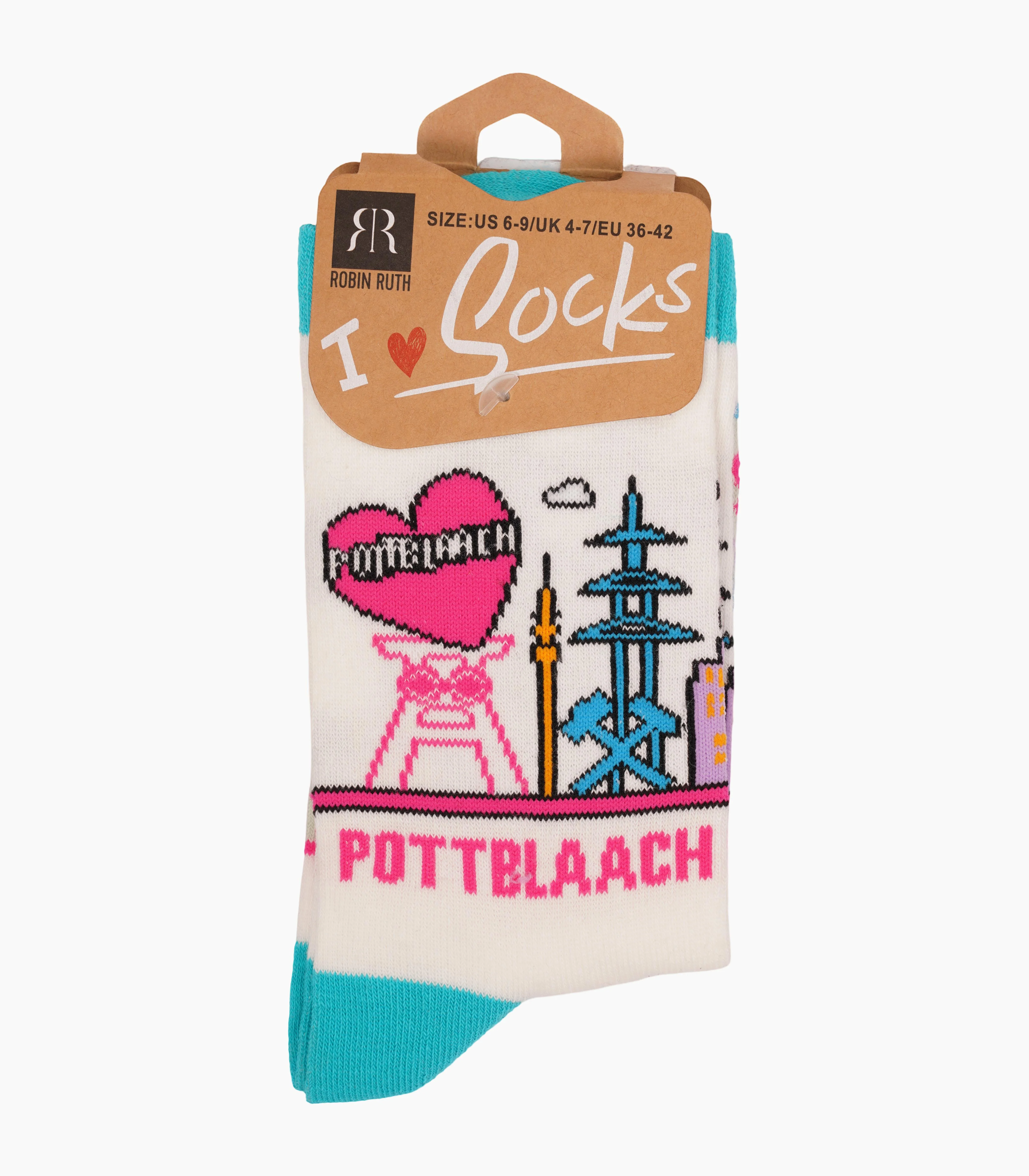 Ruhrpott Pottblaach Crew Socks Damen - Image 4