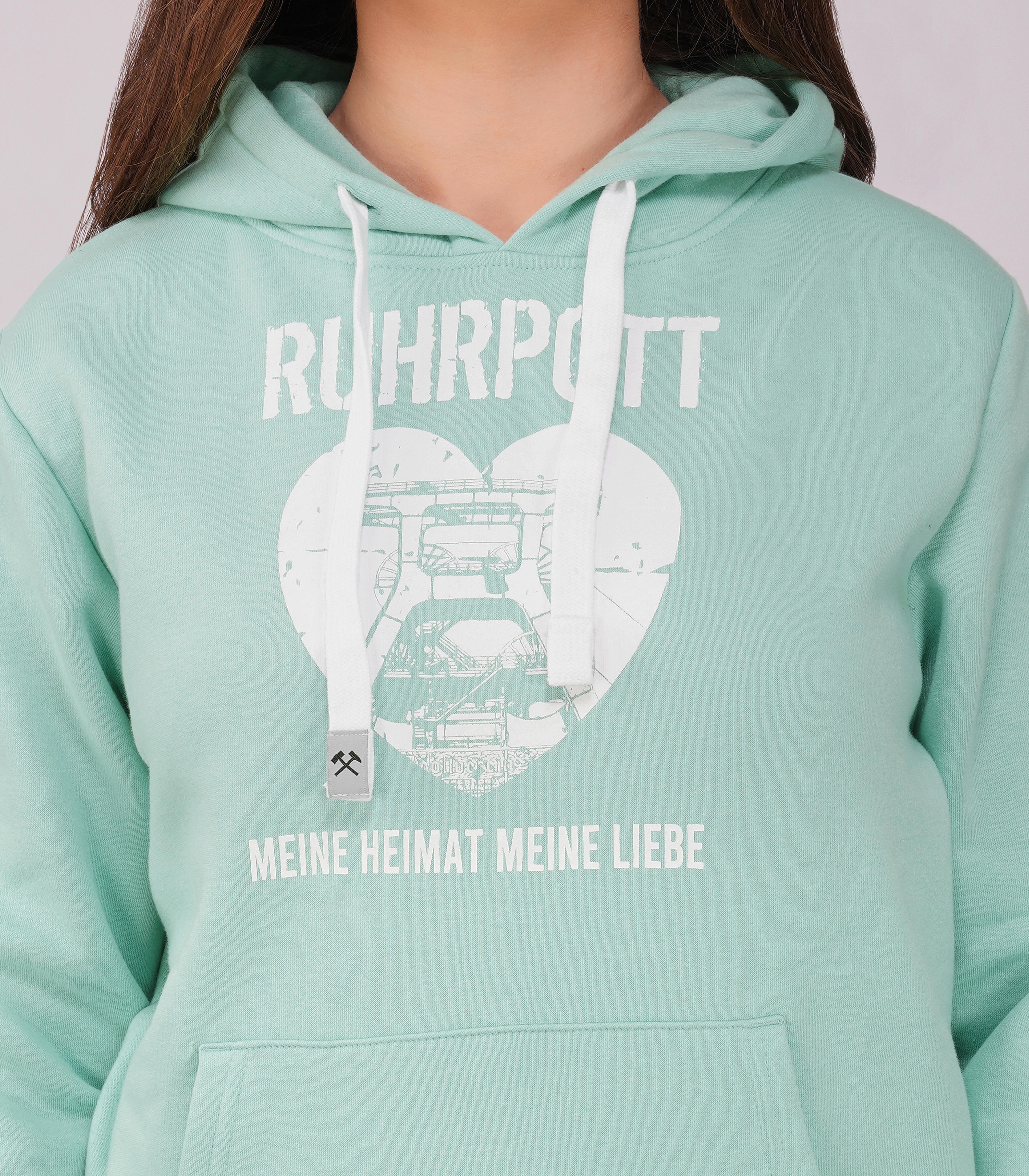 Ruhrpott Pullover Kapuzenpullover Damen-RRH23 - Image 7