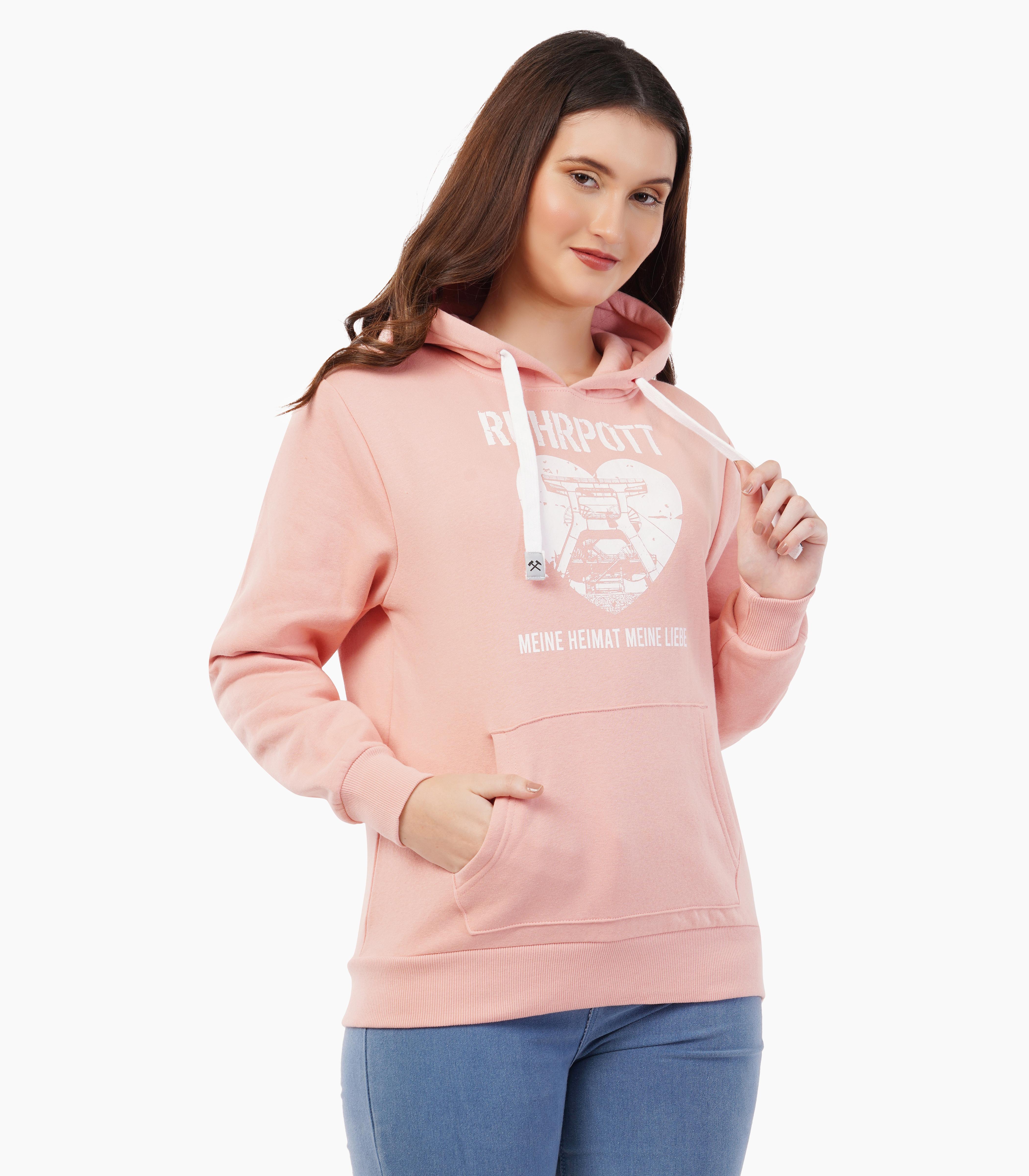 Ruhrpott Pullover Kapuzenpullover Damen-RRH24 - Image 3
