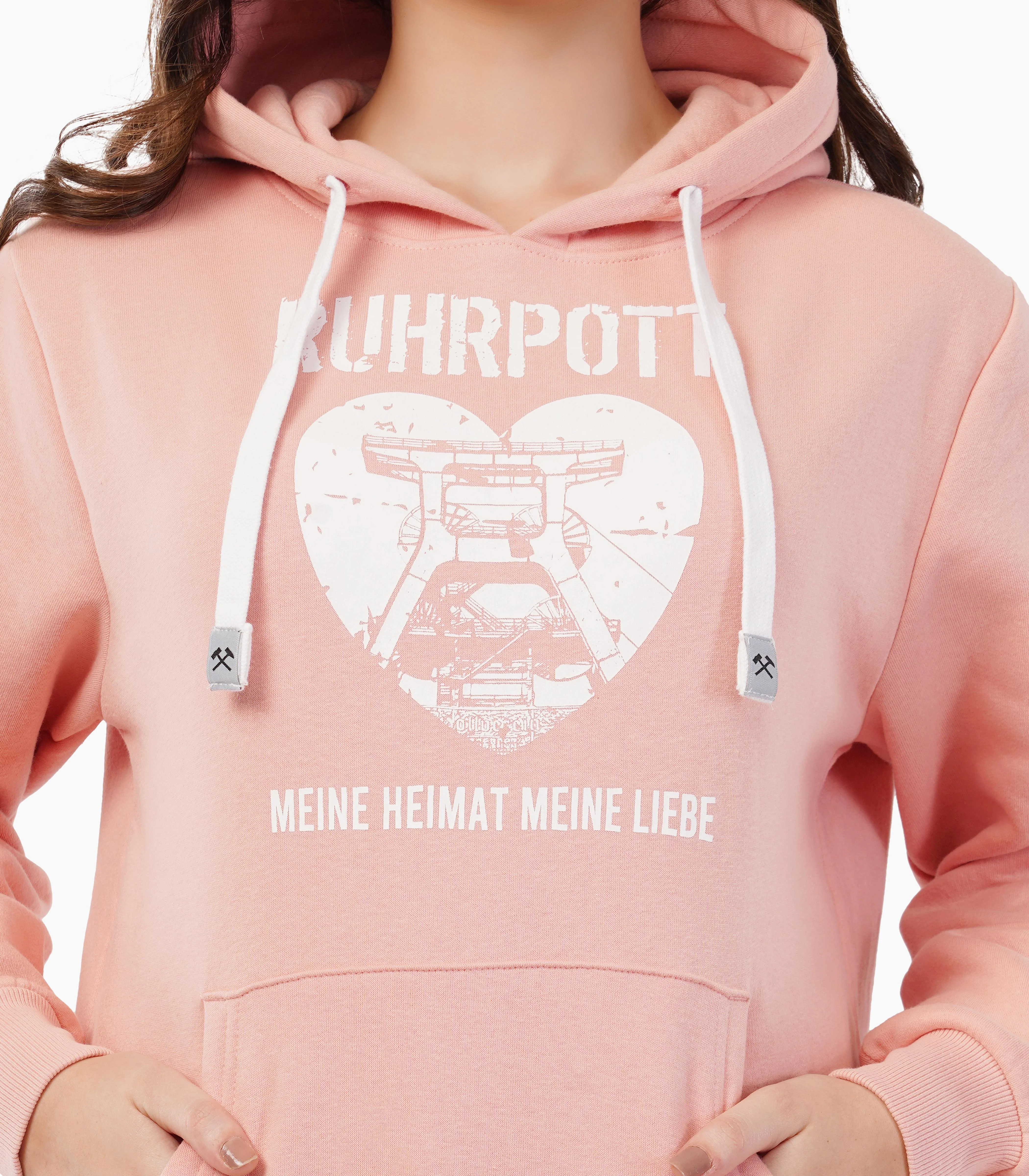 Ruhrpott Pullover Kapuzenpullover Damen-RRH24 - Image 6