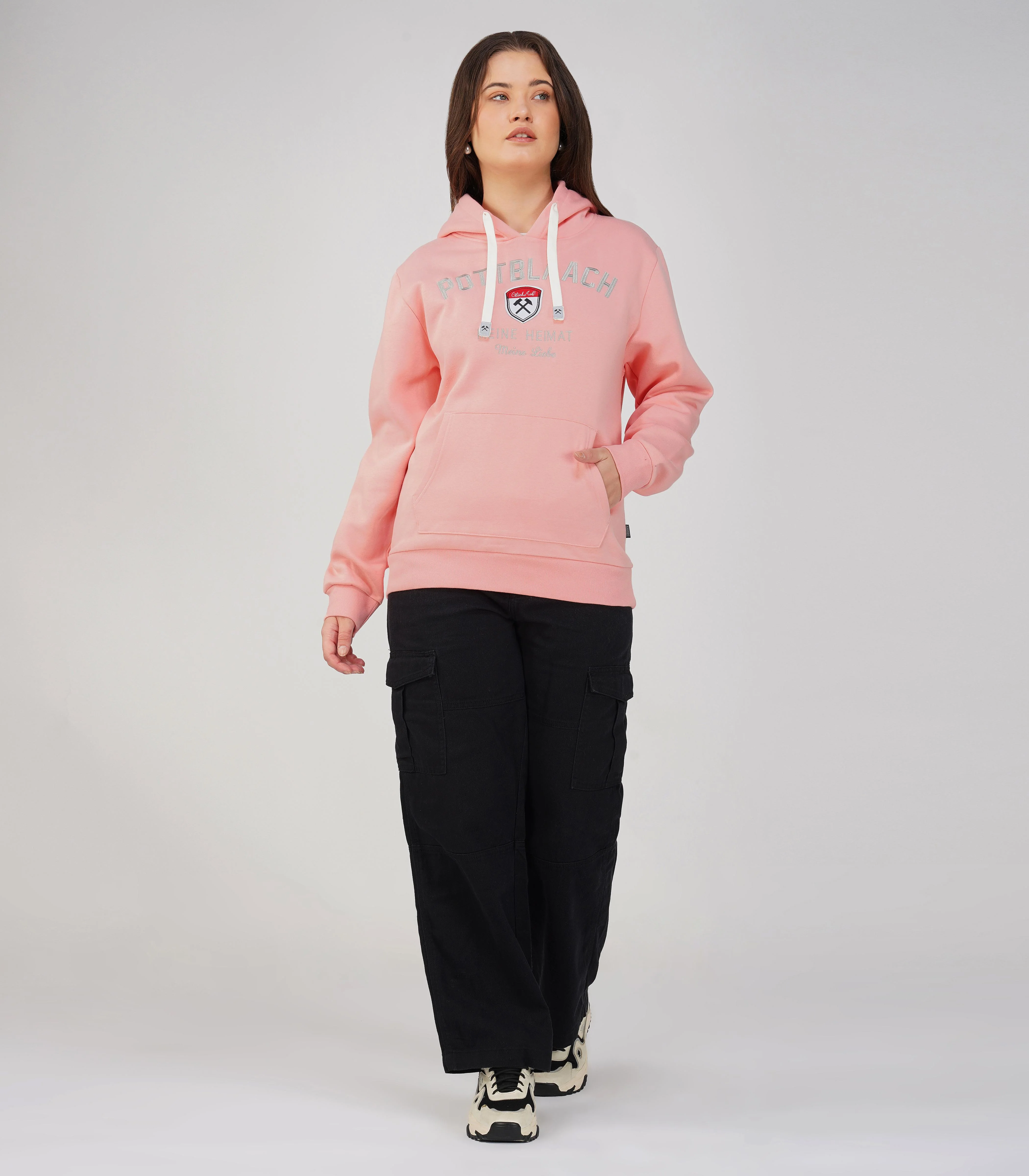 Ruhrpott Pullover Kapuzenpullover Damen-RRH25 - Image 3