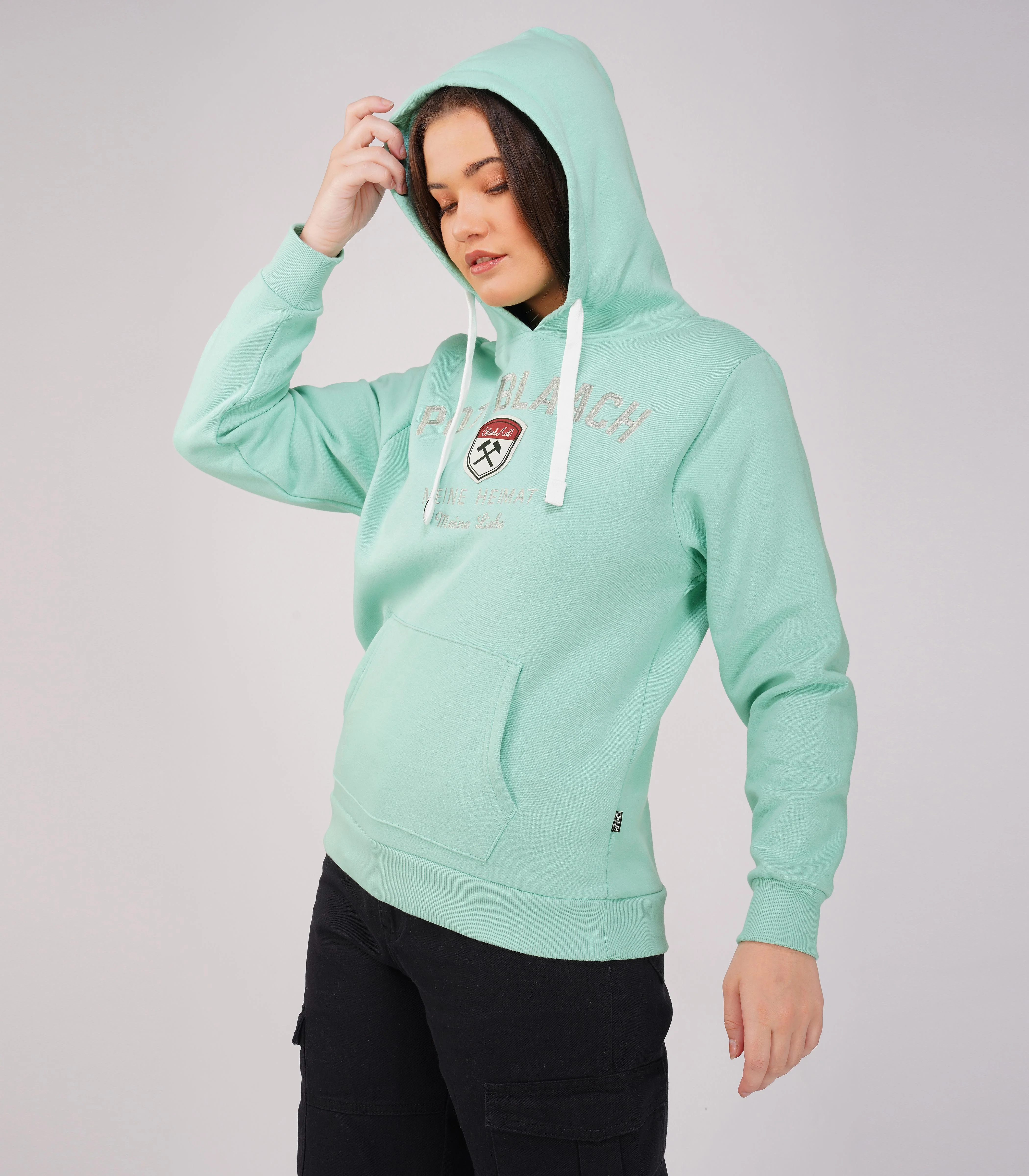 Ruhrpott Pullover Kapuzenpullover Damen-RRH26 - Image 4