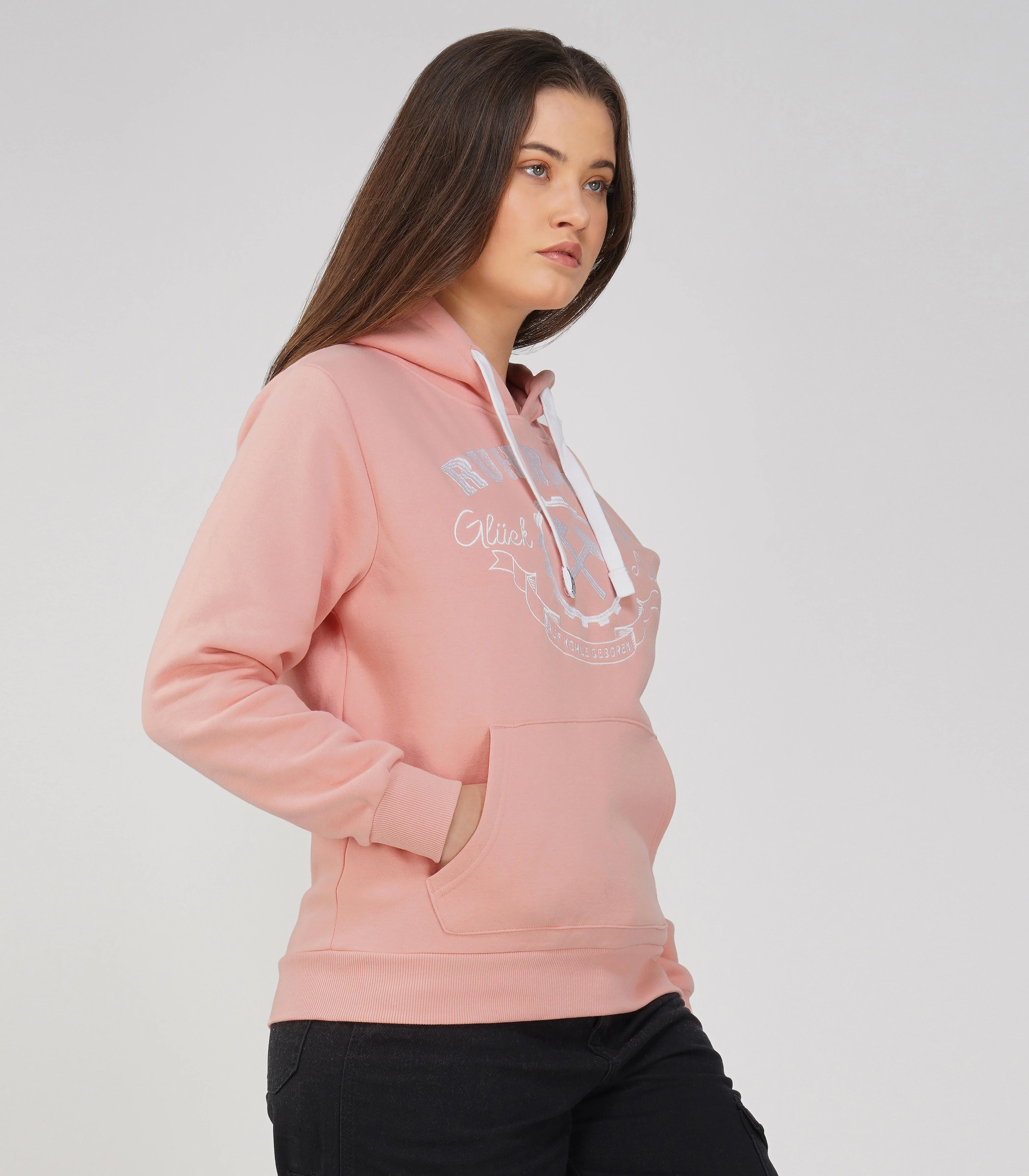 Ruhrpott Pullover Kapuzenpullover Damen-RRH27 - Image 5