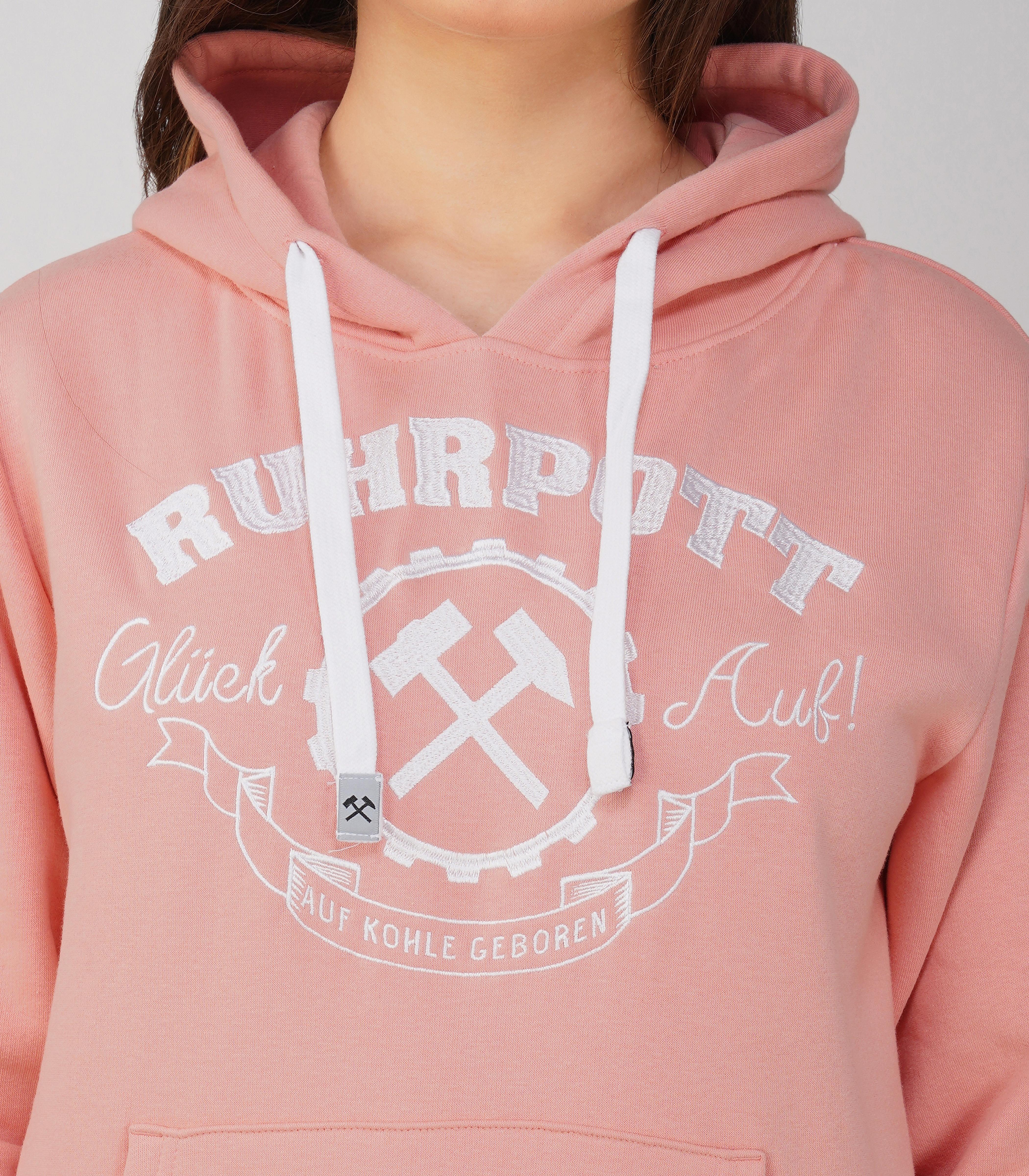 Ruhrpott Pullover Kapuzenpullover Damen-RRH27 - Image 7