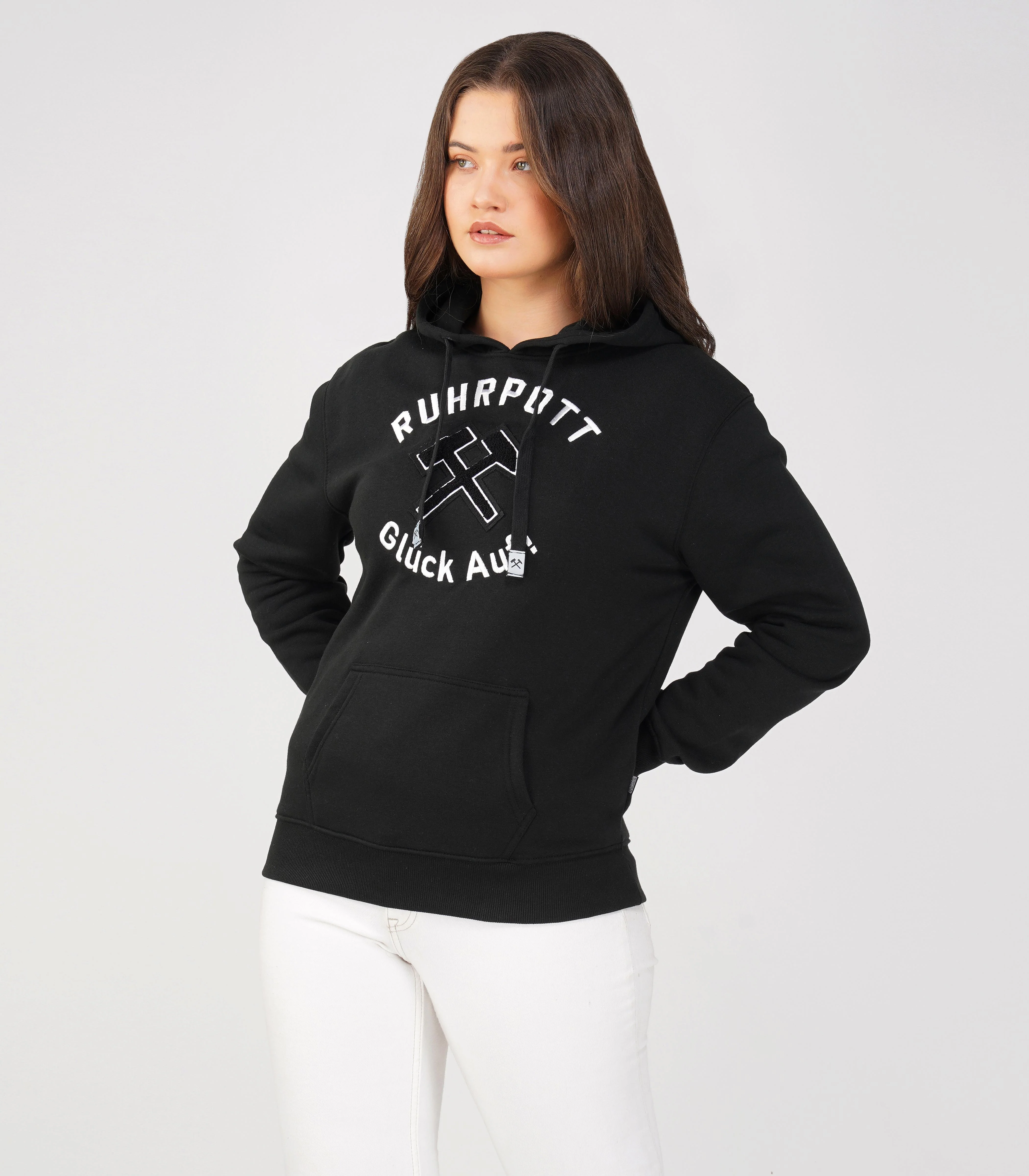 Ruhrpott Pullover Kapuzenpullover Damen-RRH28 - Image 5