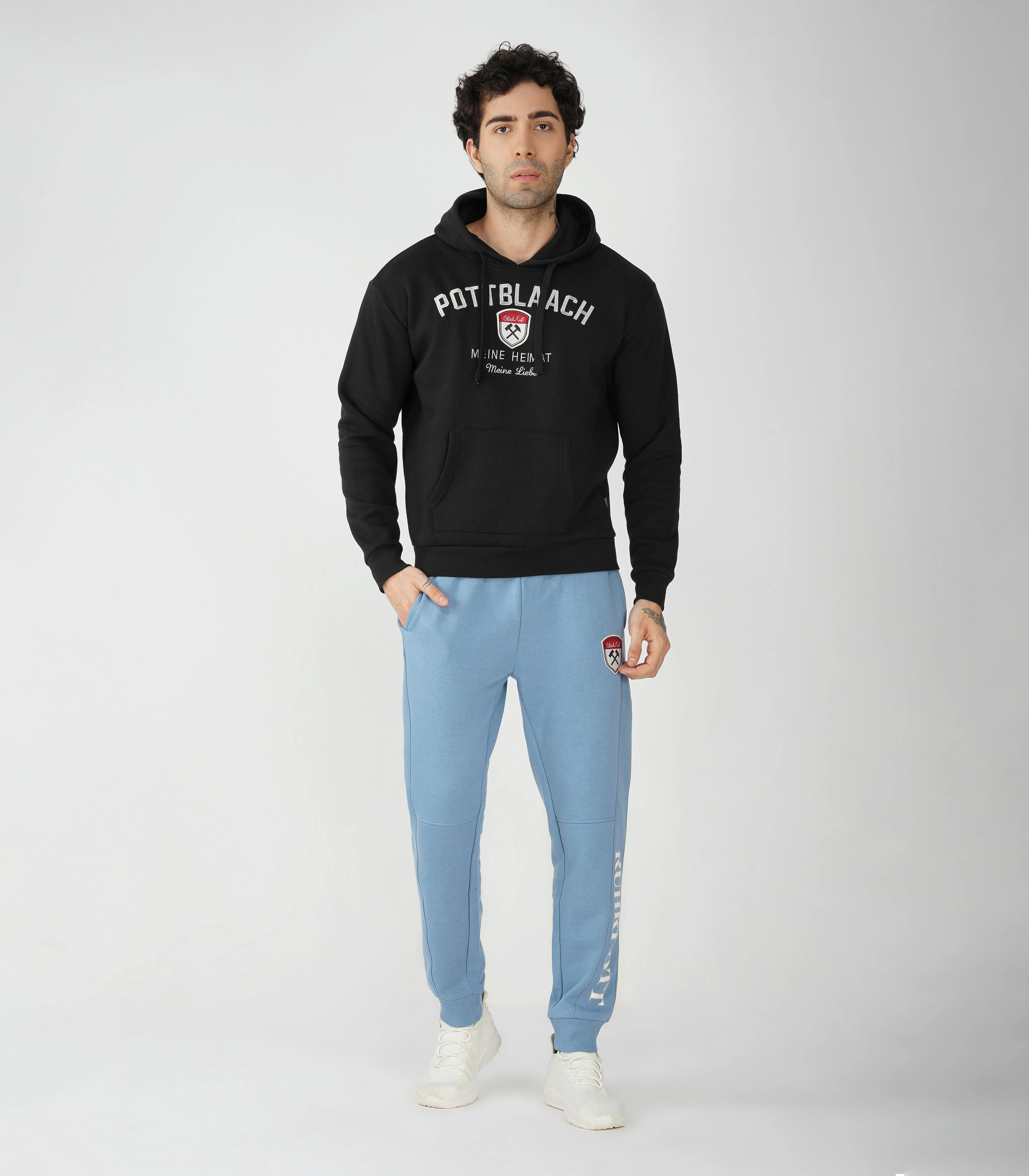 Ruhrpott Pullover Kapuzenpullover Herren-RRH01 - Image 3