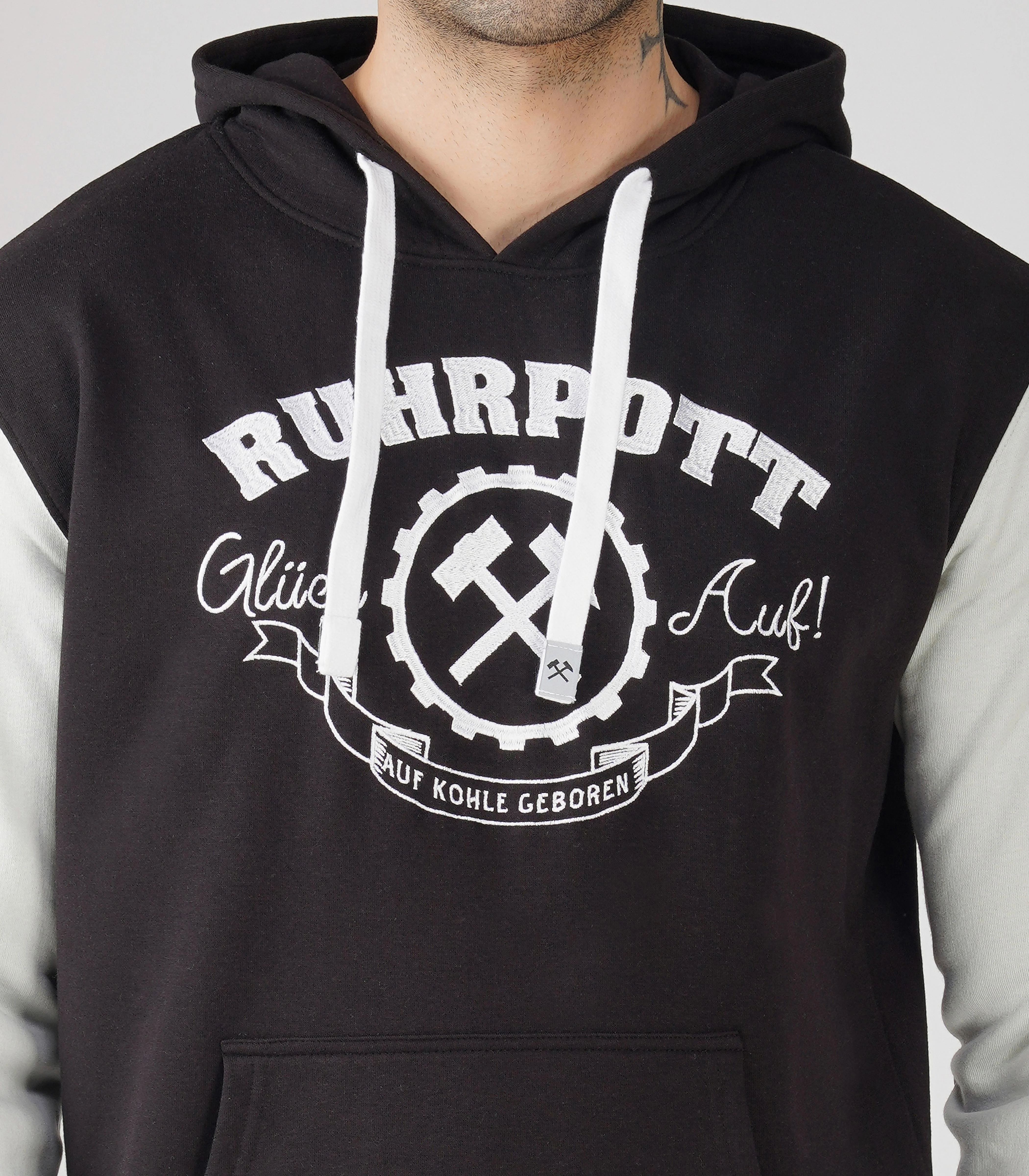 Ruhrpott Pullover Kapuzenpullover Herren-RRH02 - Image 7