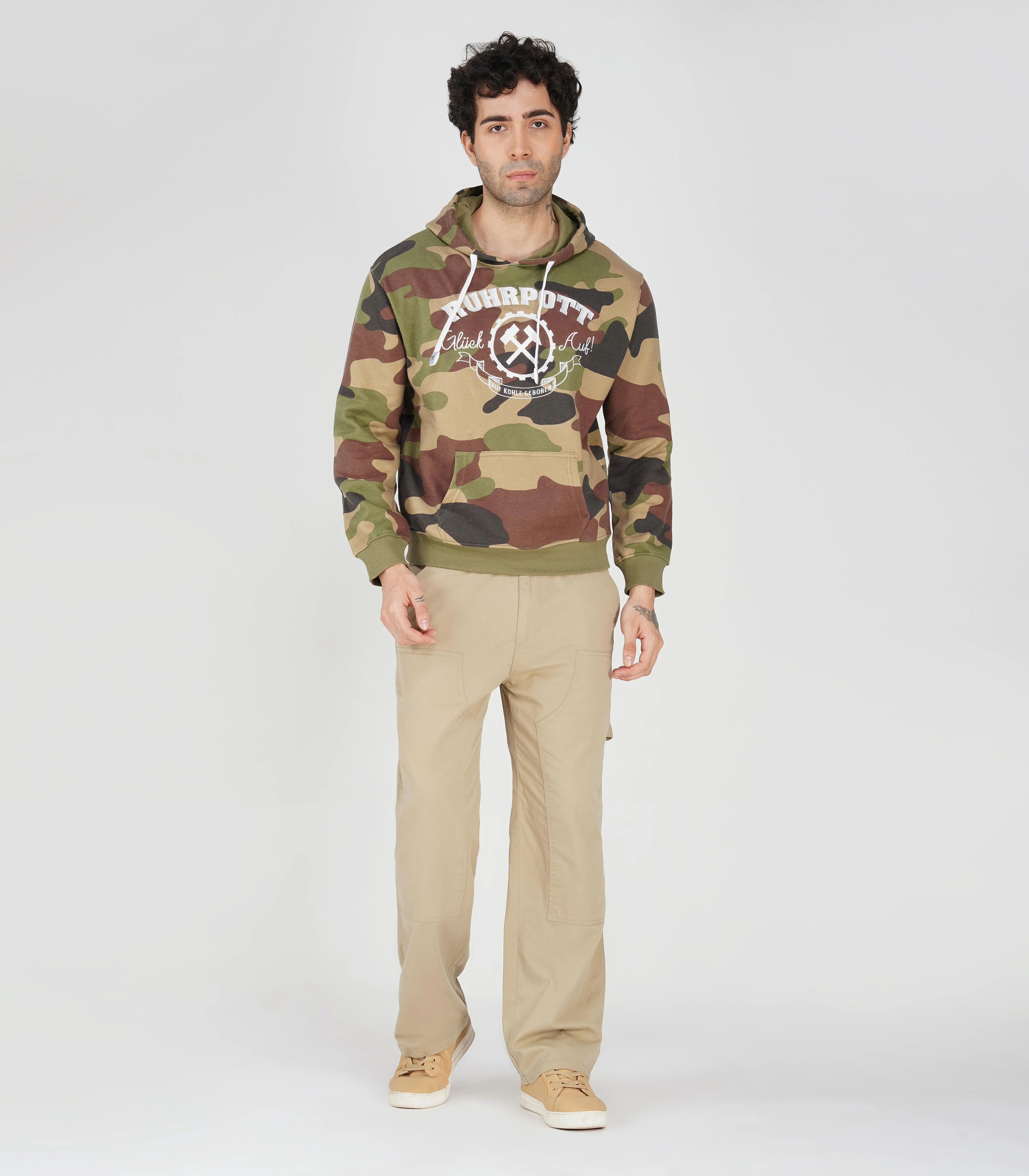 Ruhrpott Pullover Kapuzenpullover Herren-RRH03 - Image 3