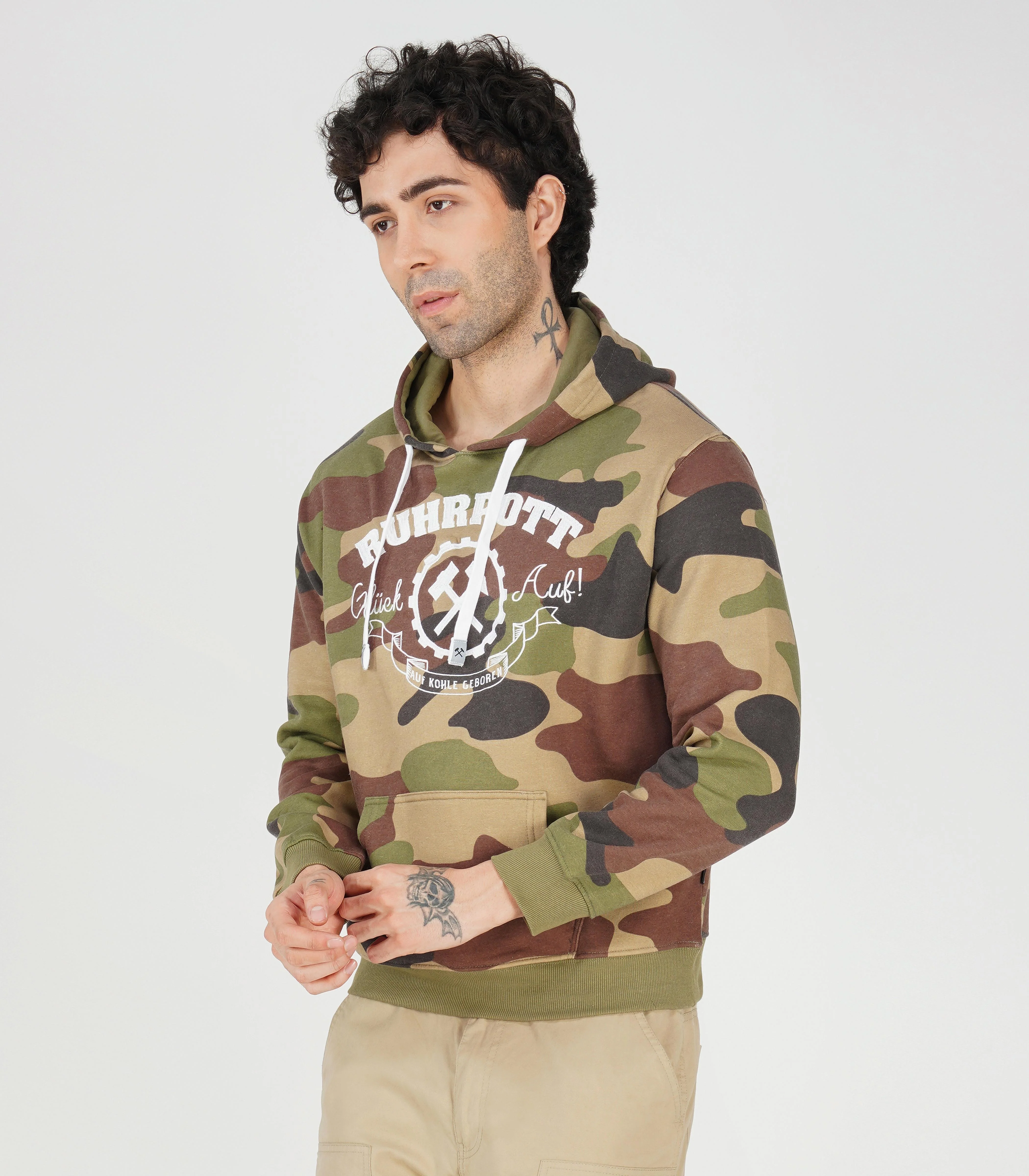 Ruhrpott Pullover Kapuzenpullover Herren-RRH03 - Image 4