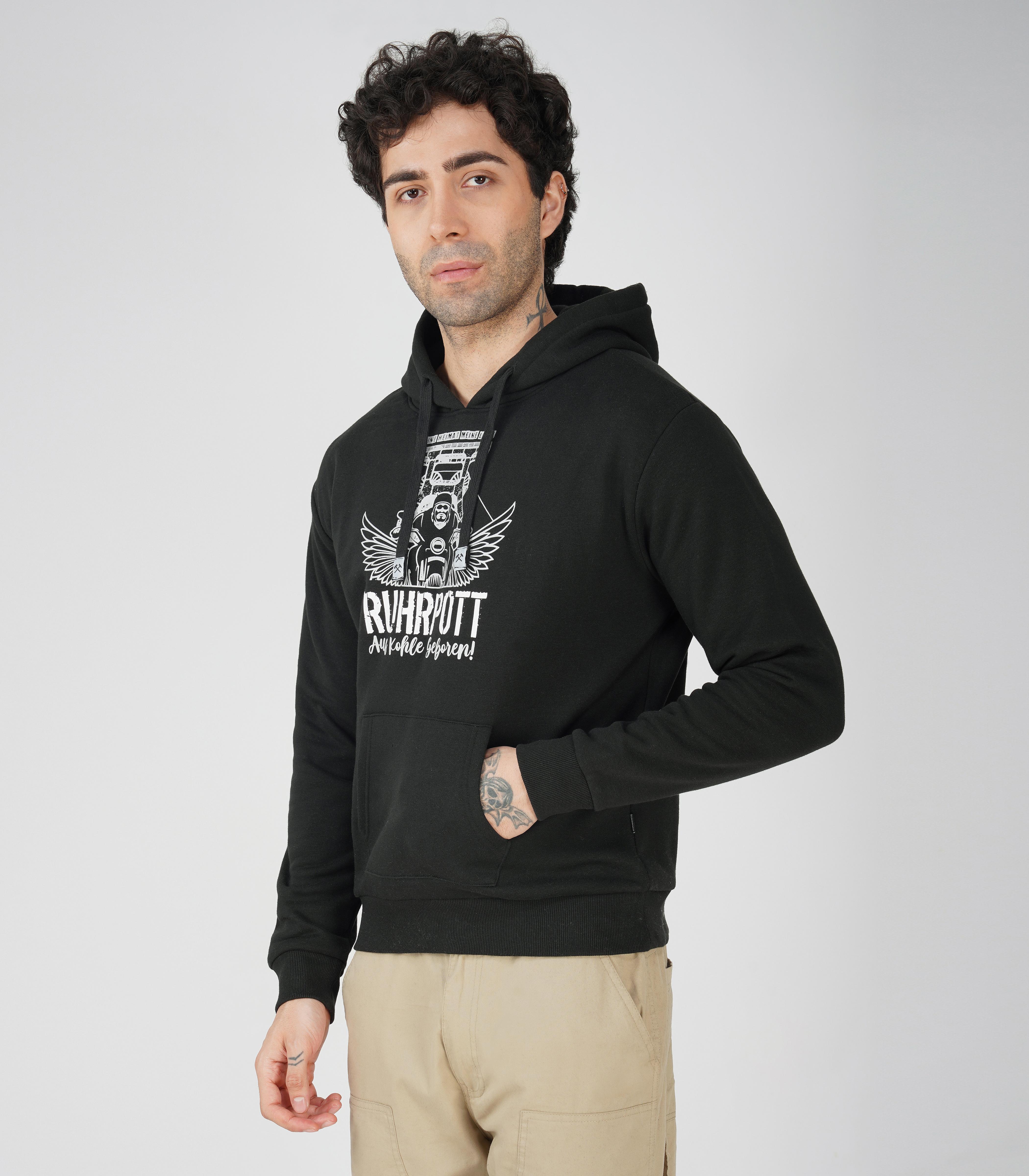 Ruhrpott Pullover Kapuzenpullover Herren-RRH05 - Image 5