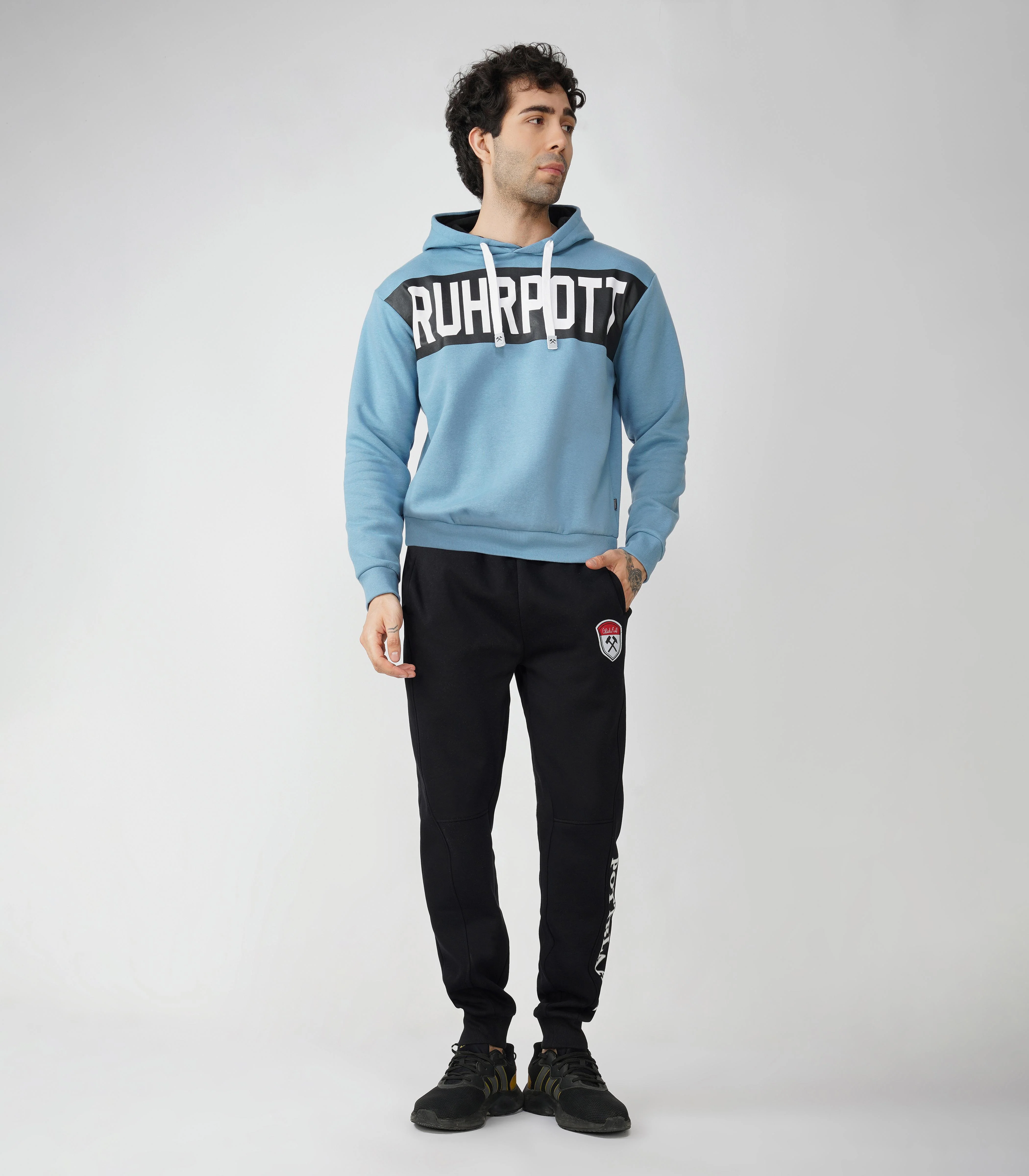 Ruhrpott Pullover Kapuzenpullover Herren-RRH06 - Image 3