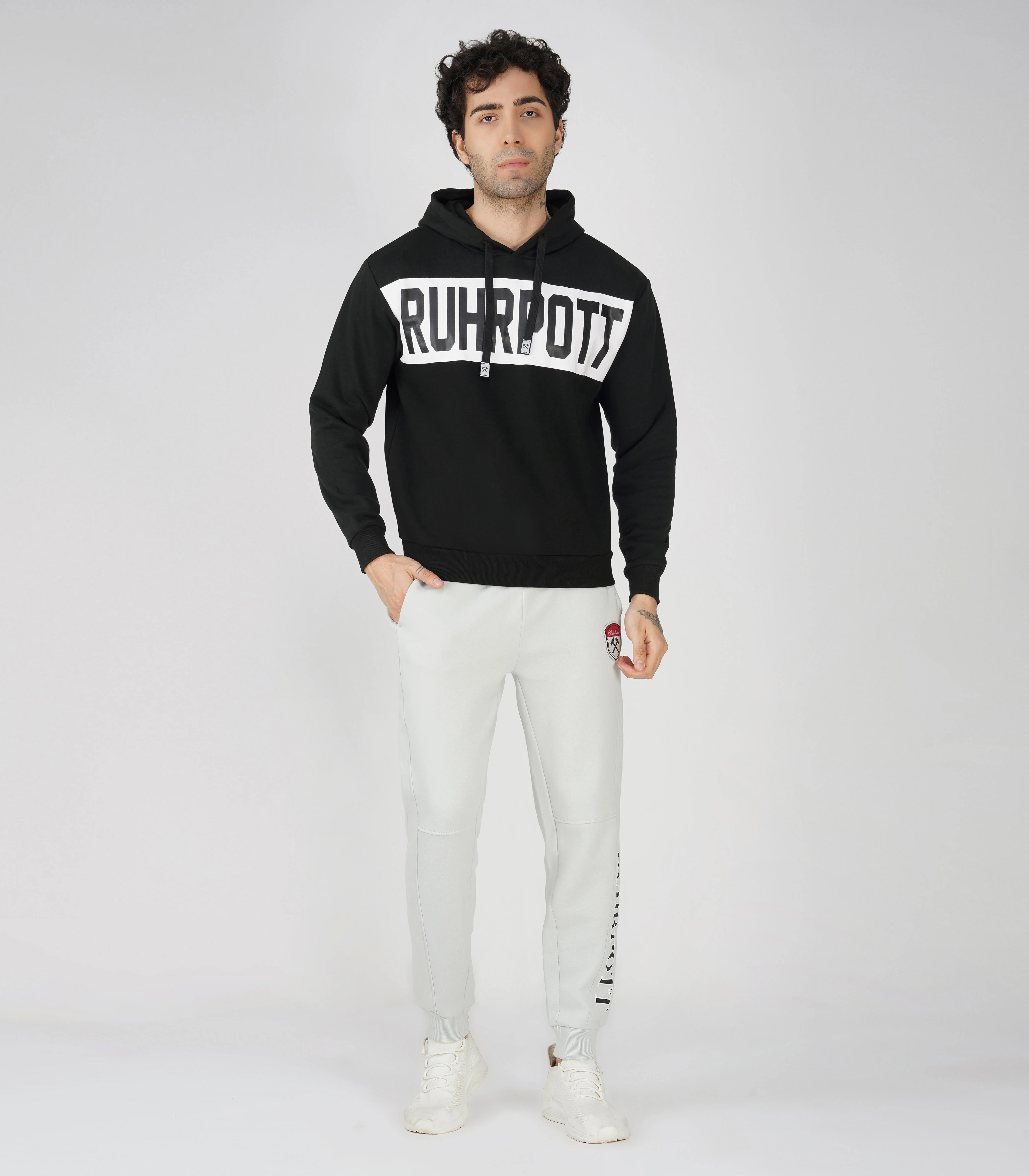 Ruhrpott Pullover Kapuzenpullover Herren-RRH07 - Image 3