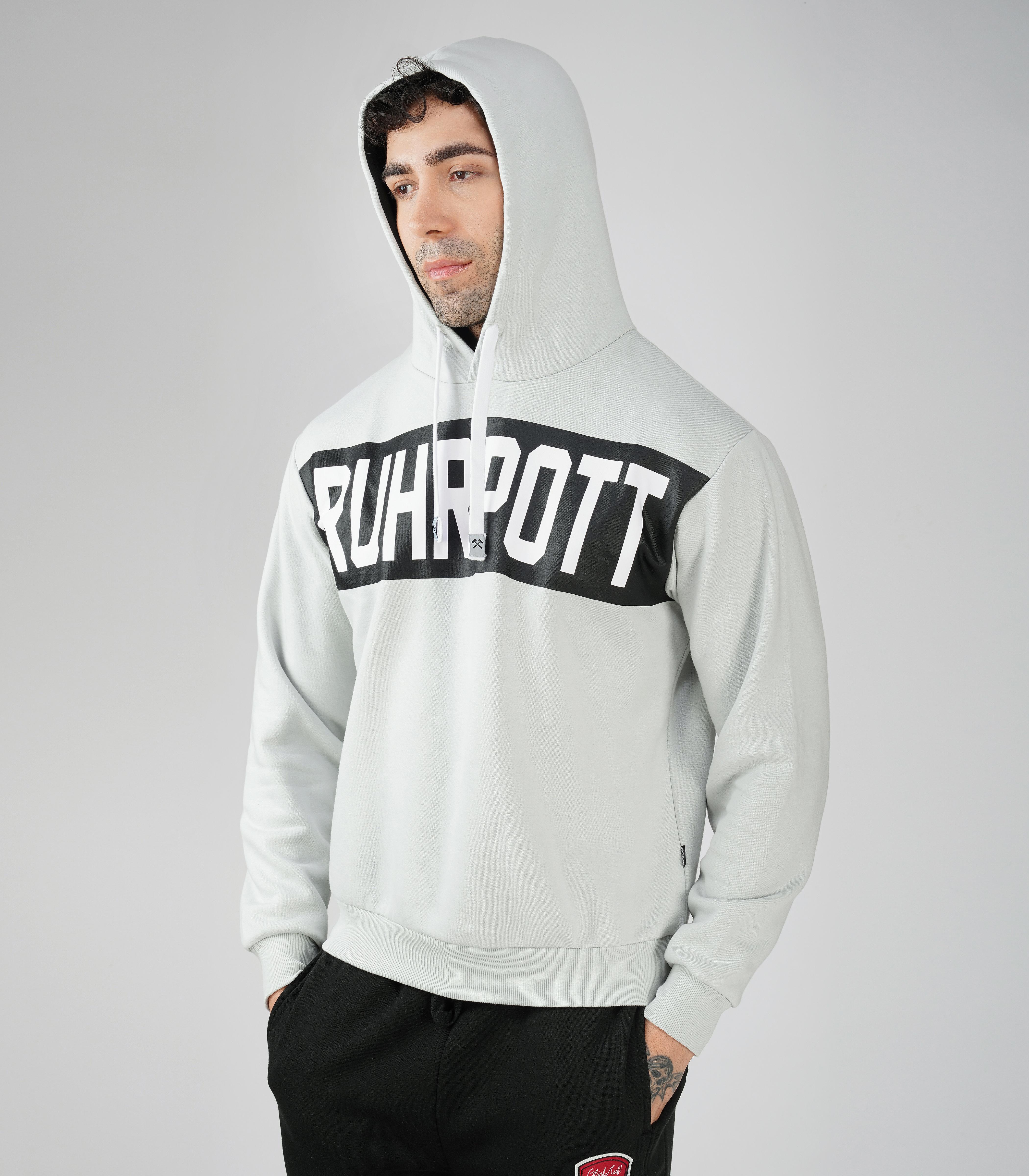 Ruhrpott Pullover Kapuzenpullover Herren-RRH08 - Image 5