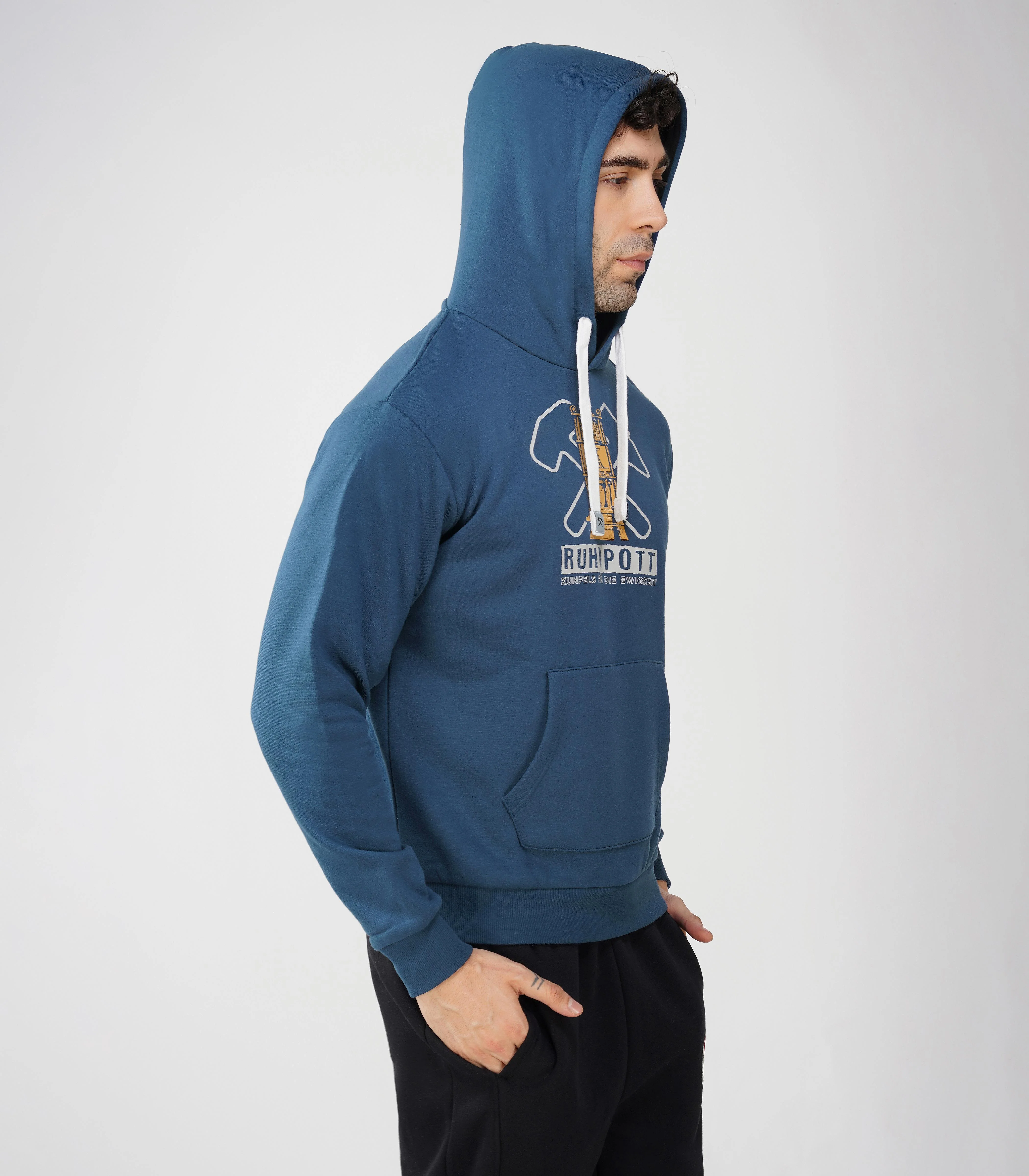 Ruhrpott Pullover Kapuzenpullover Herren-RRH09 - Image 4