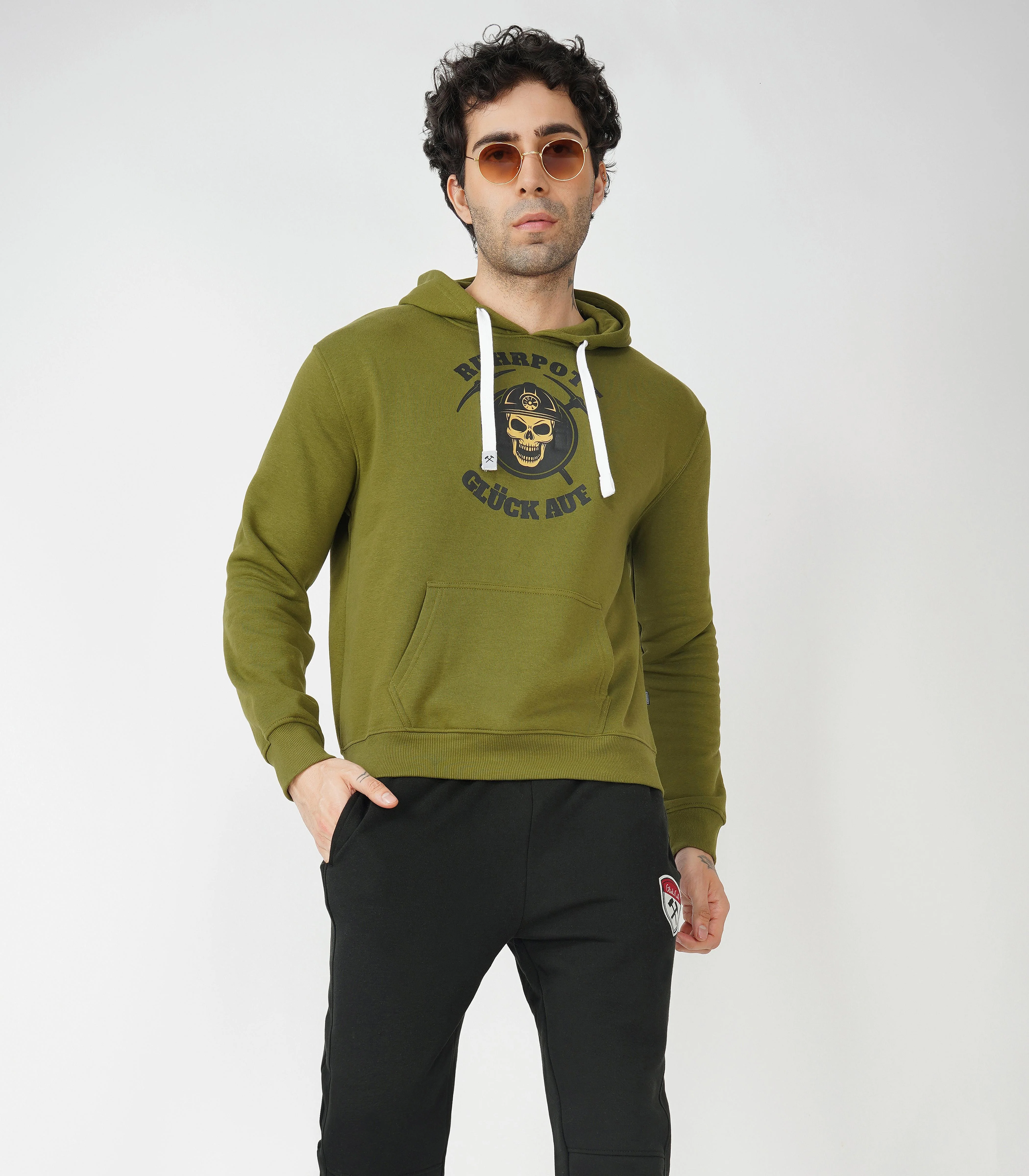 Ruhrpott Pullover Kapuzenpullover Herren-RRH13 - Image 2