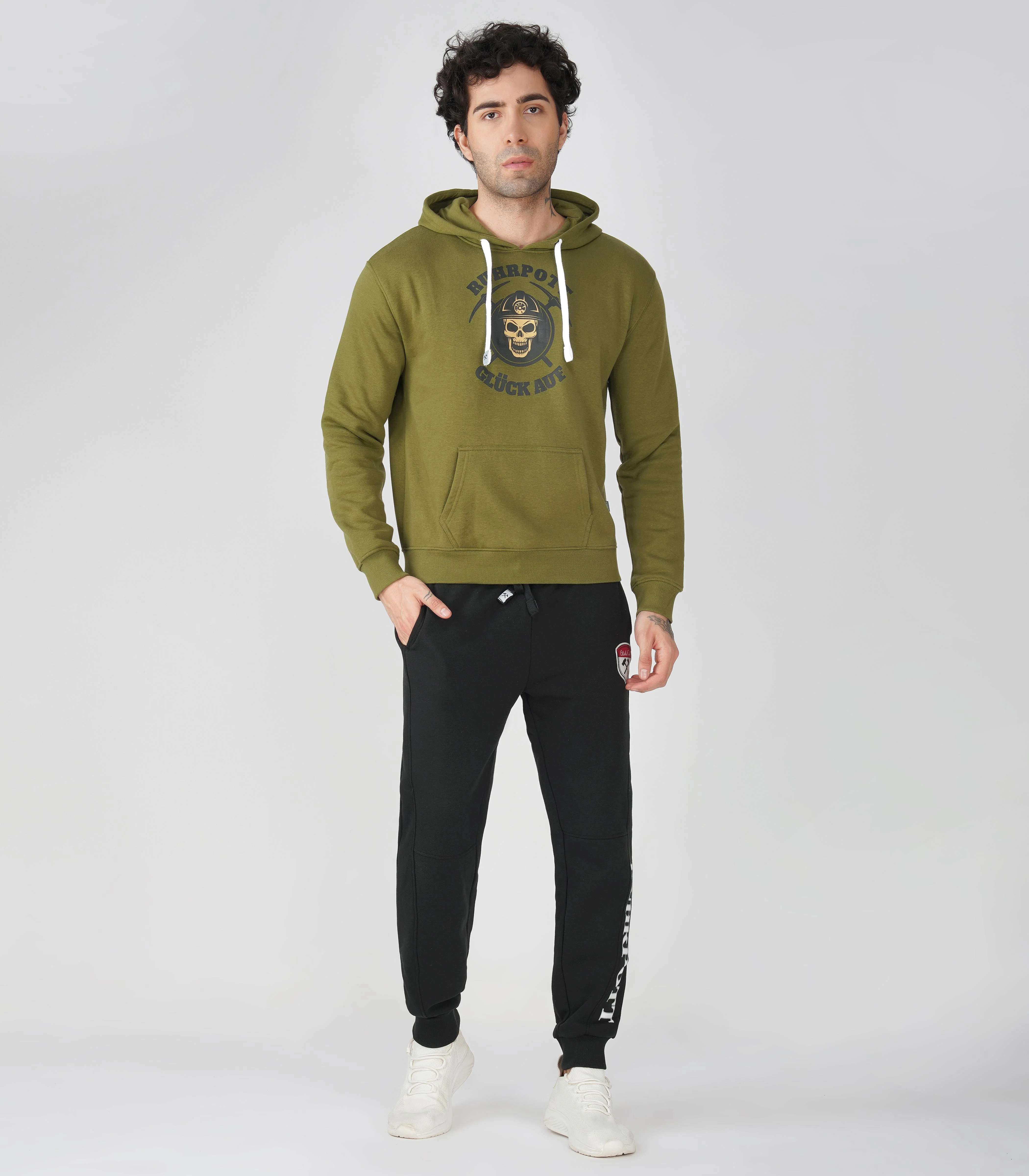 Ruhrpott Pullover Kapuzenpullover Herren-RRH13 - Image 3