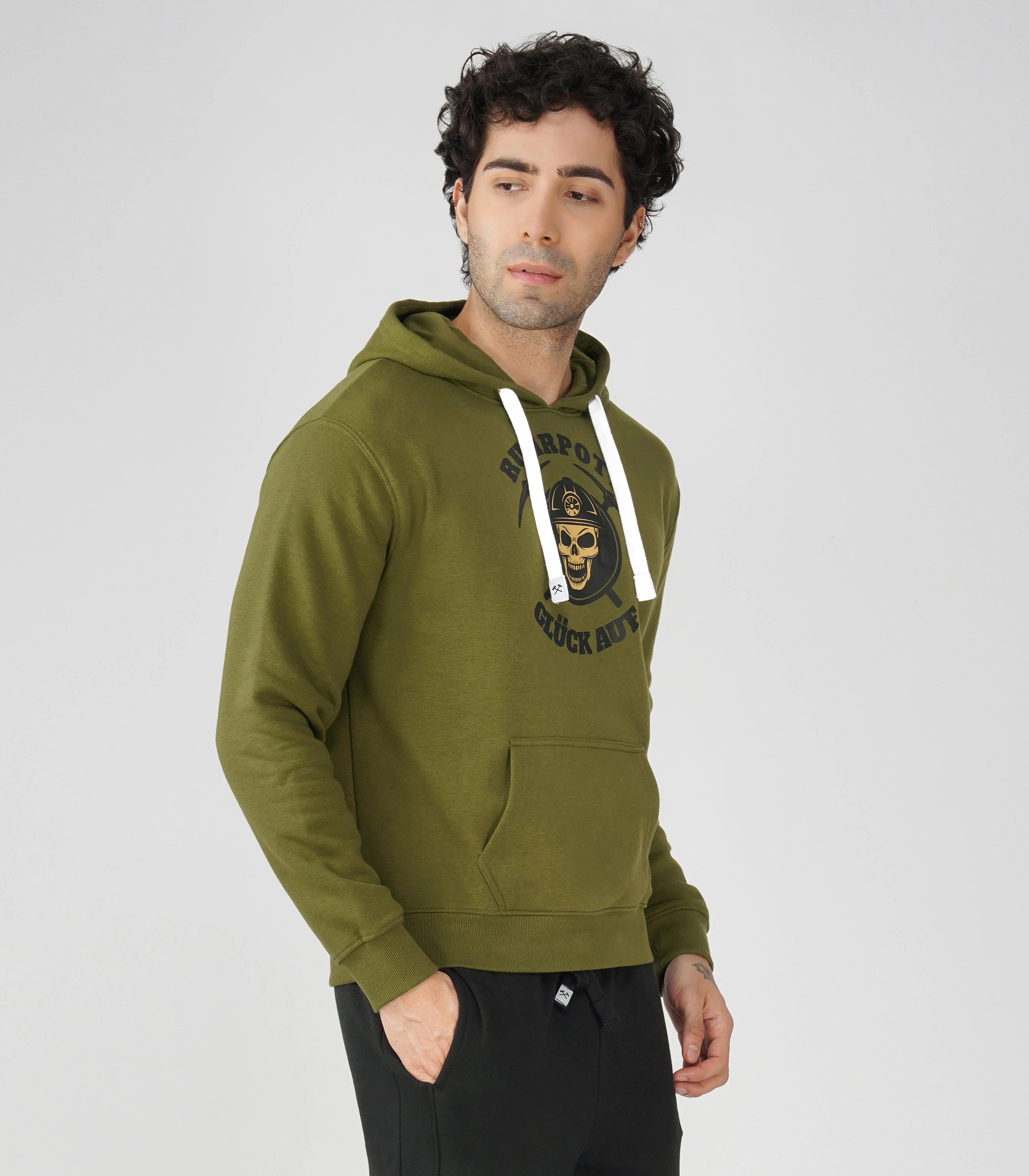 Ruhrpott Pullover Kapuzenpullover Herren-RRH13 - Image 5