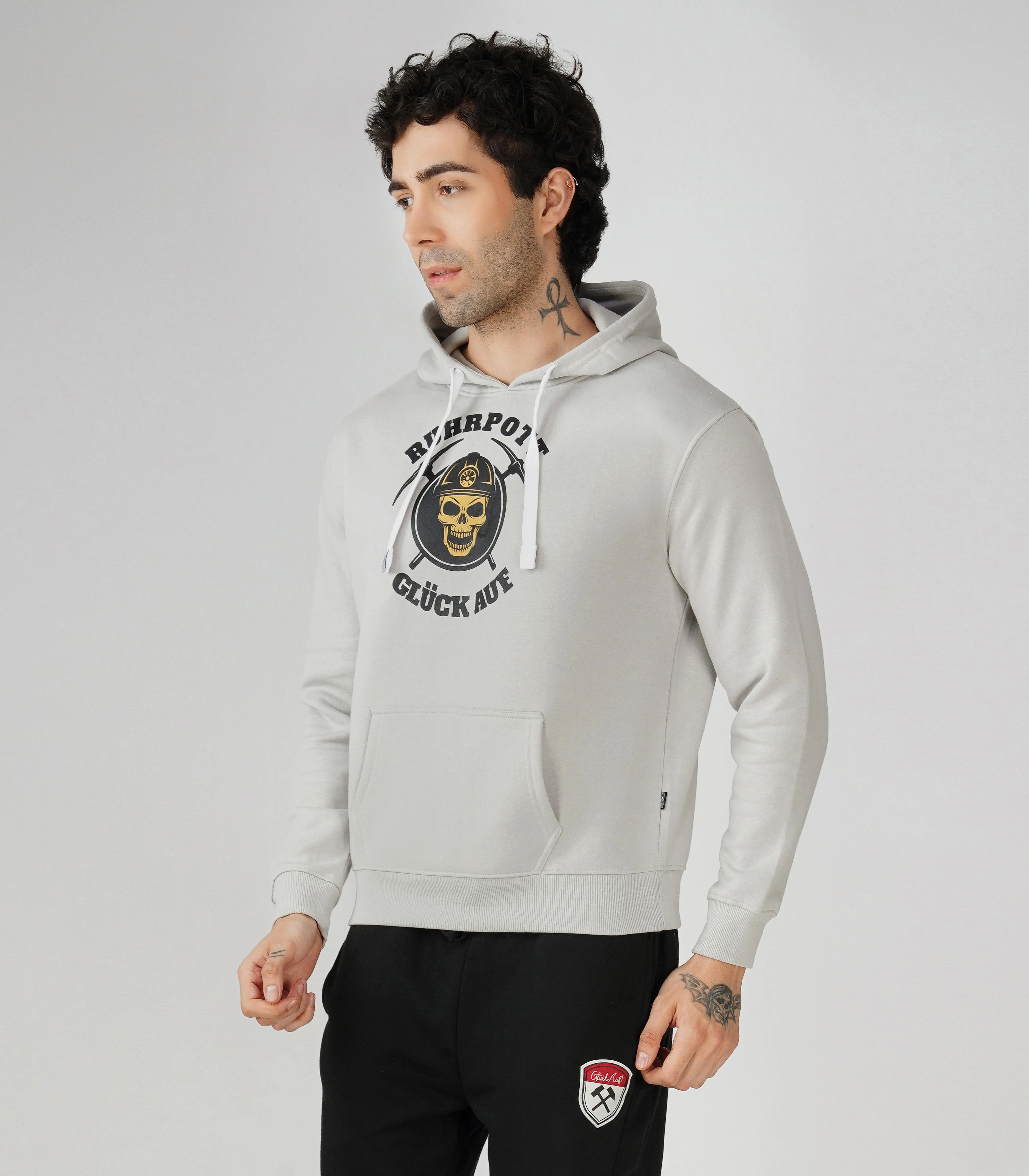 Ruhrpott Pullover Kapuzenpullover Herren-RRH14 - Image 4