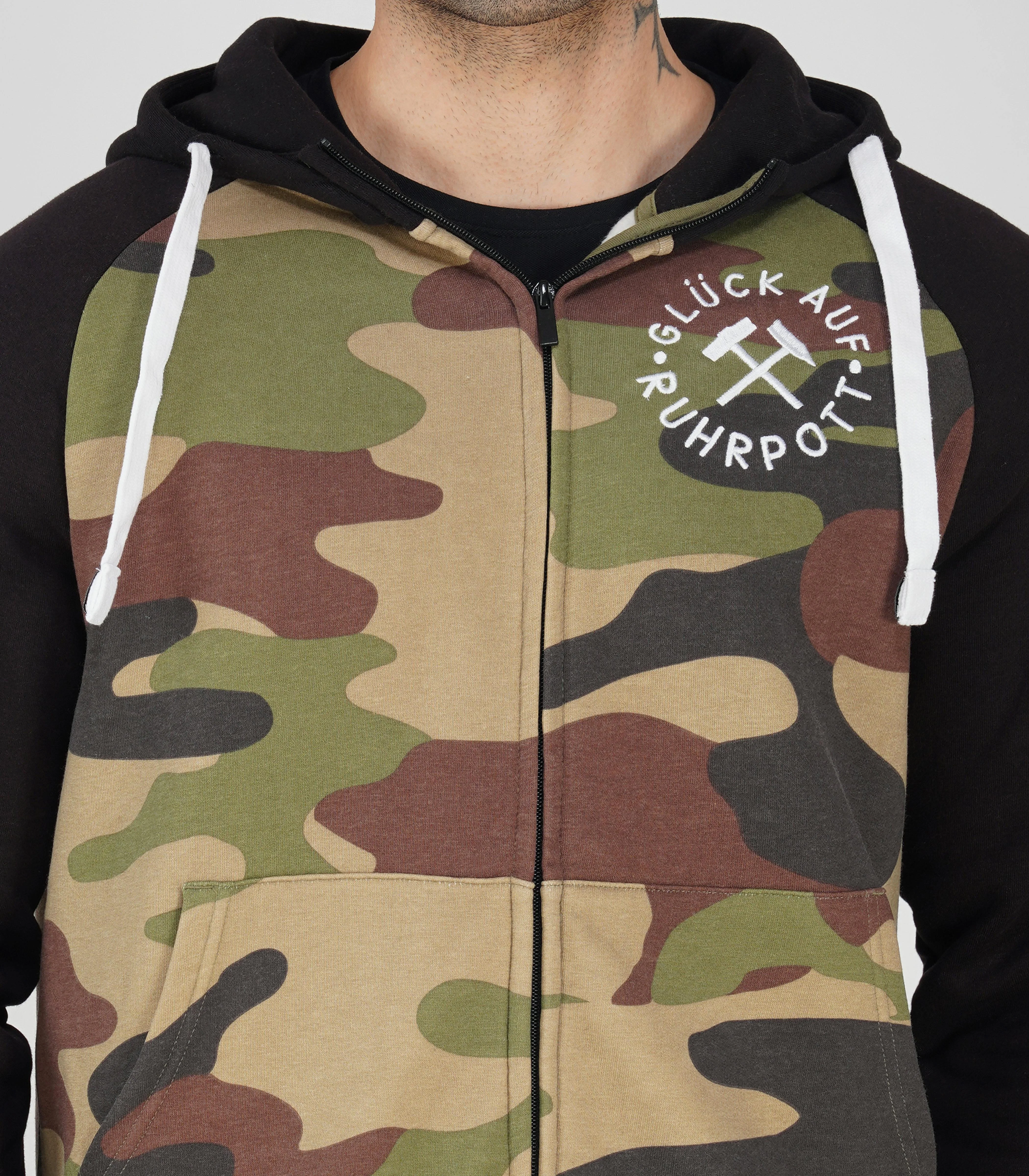 Ruhrpott Reißverschluss-Hoodie Herren-Rrh20 - Image 8