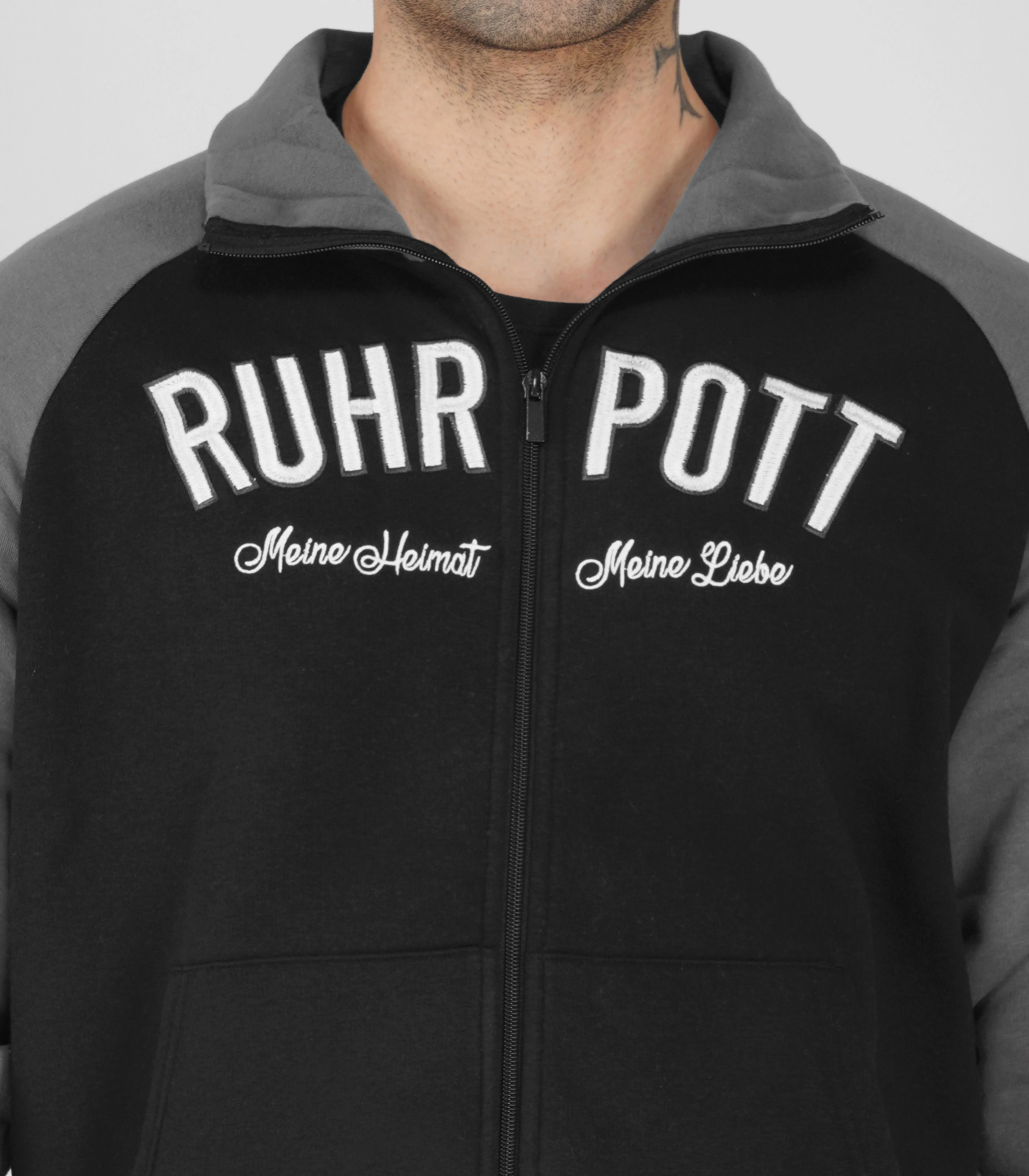 Ruhrpott Reißverschluss-Hoodie Herren-RRH21 - Image 7