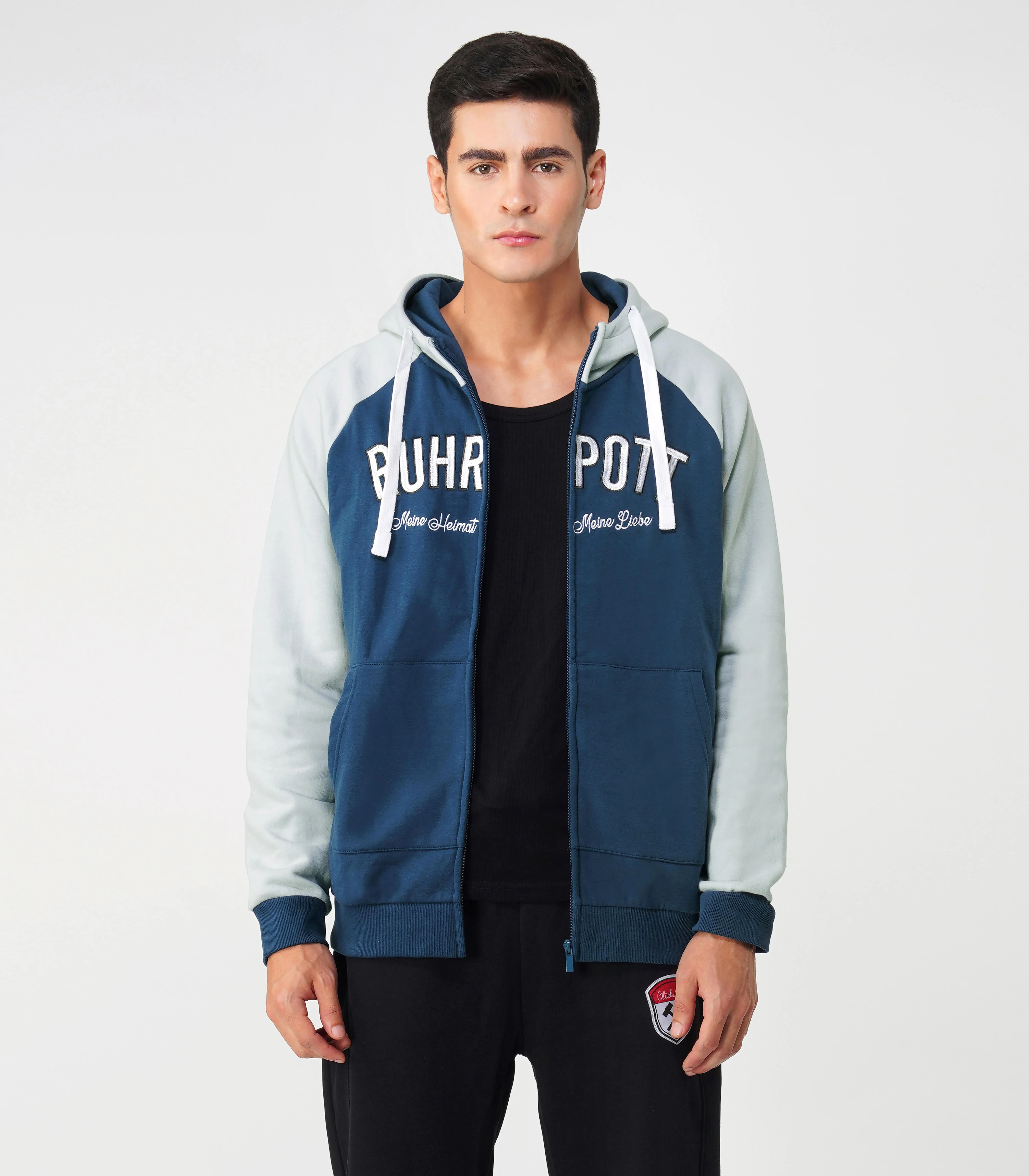 Ruhrpott Reißverschluss-Hoodie Herren-RRH22 - Image 2
