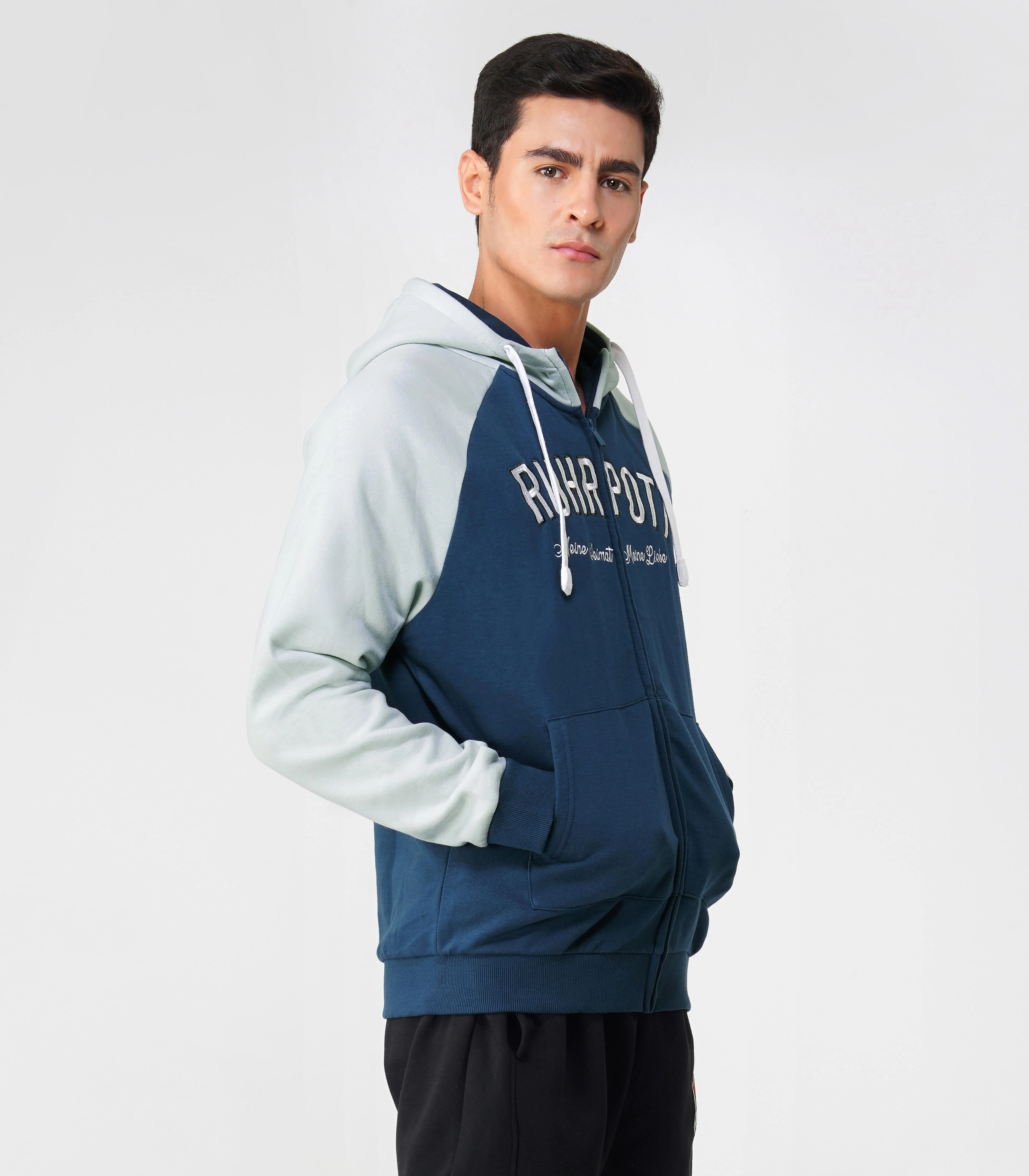 Ruhrpott Reißverschluss-Hoodie Herren-RRH22 - Image 6