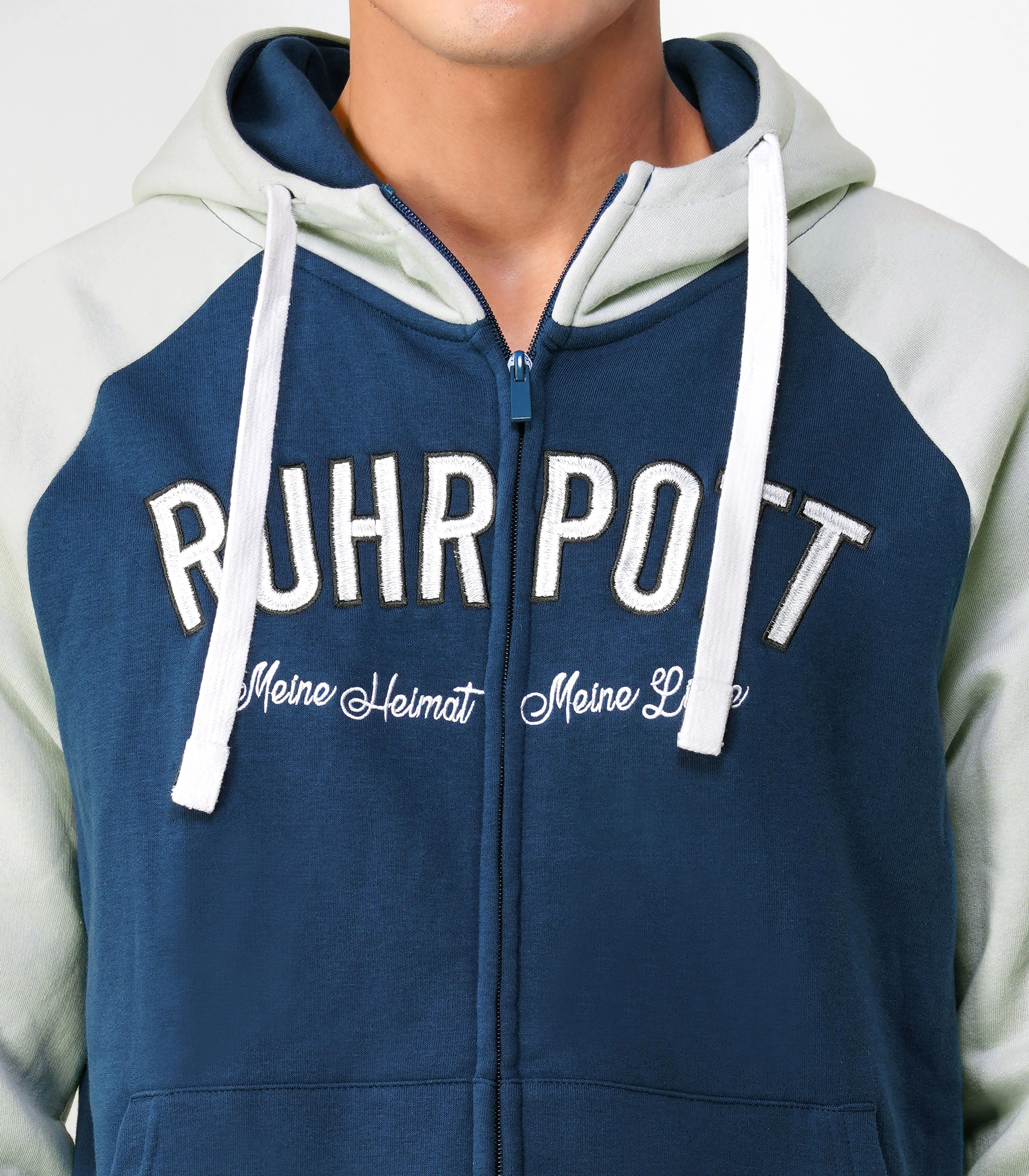 Ruhrpott Reißverschluss-Hoodie Herren-RRH22 - Image 8