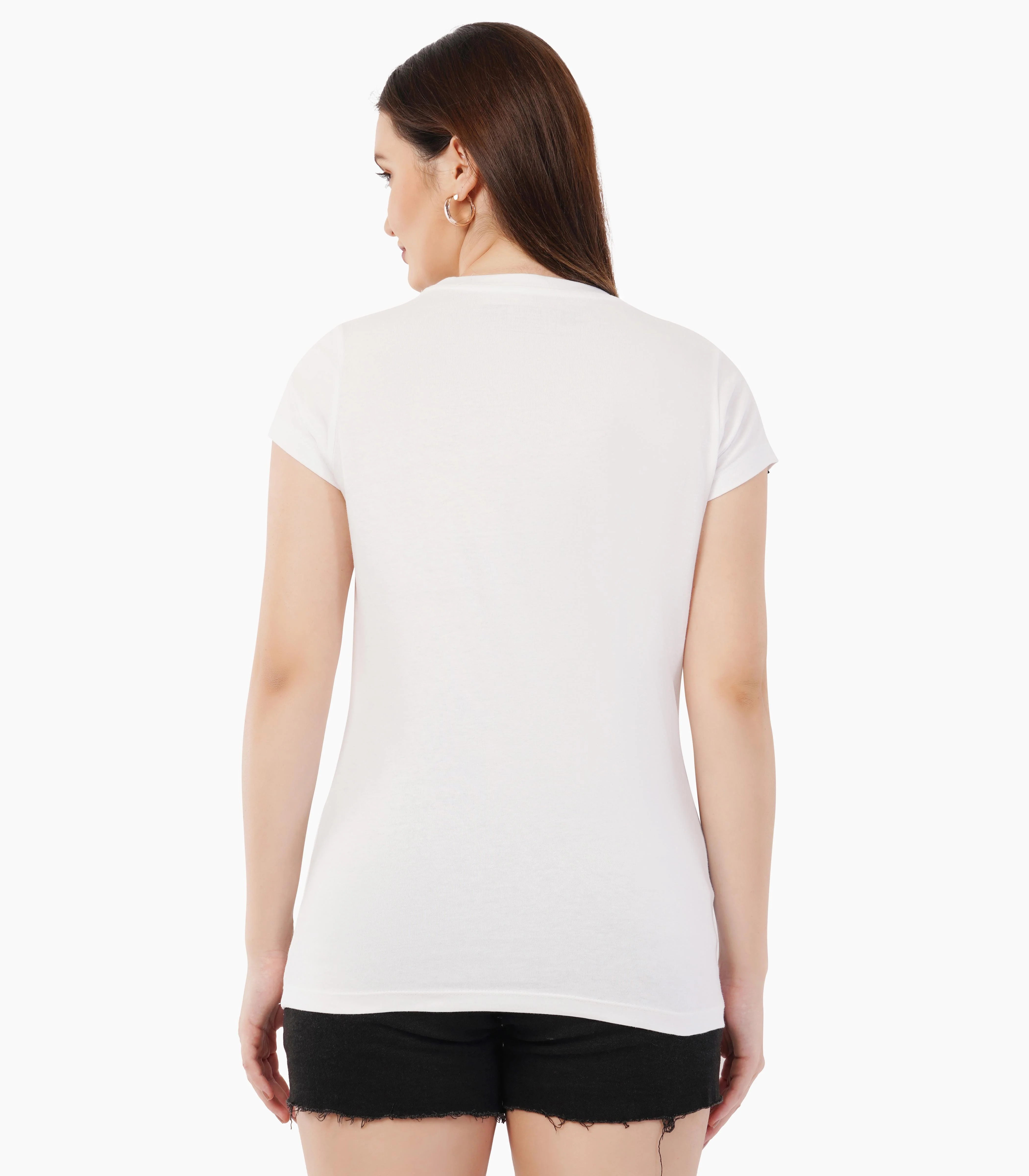 Ruhrpott Rundhalsausschnitt T-Shirt Damen-RRT544 - Image 5