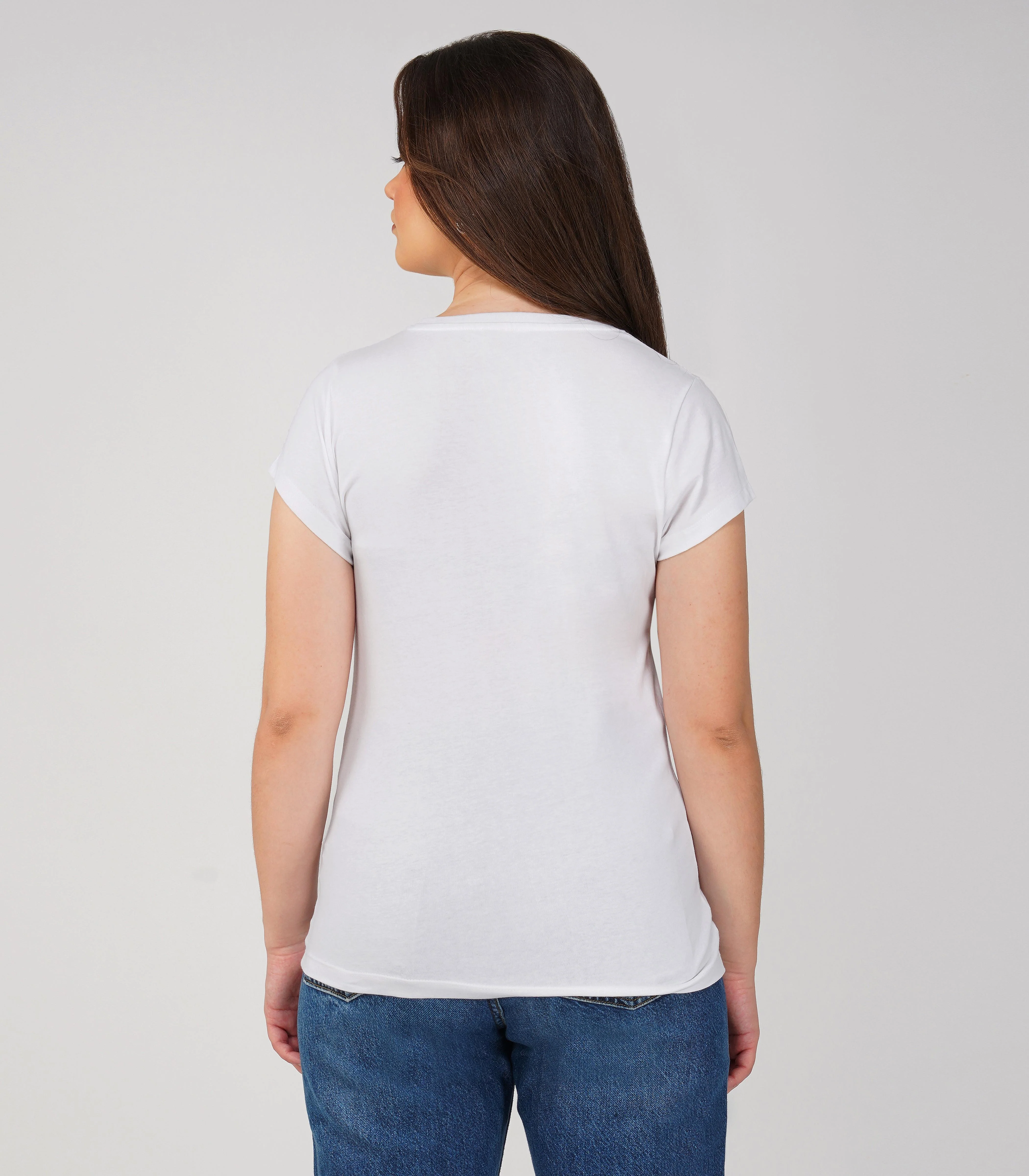 Ruhrpott Rundhalsausschnitt T-Shirt Damen-RRT554 - Image 5