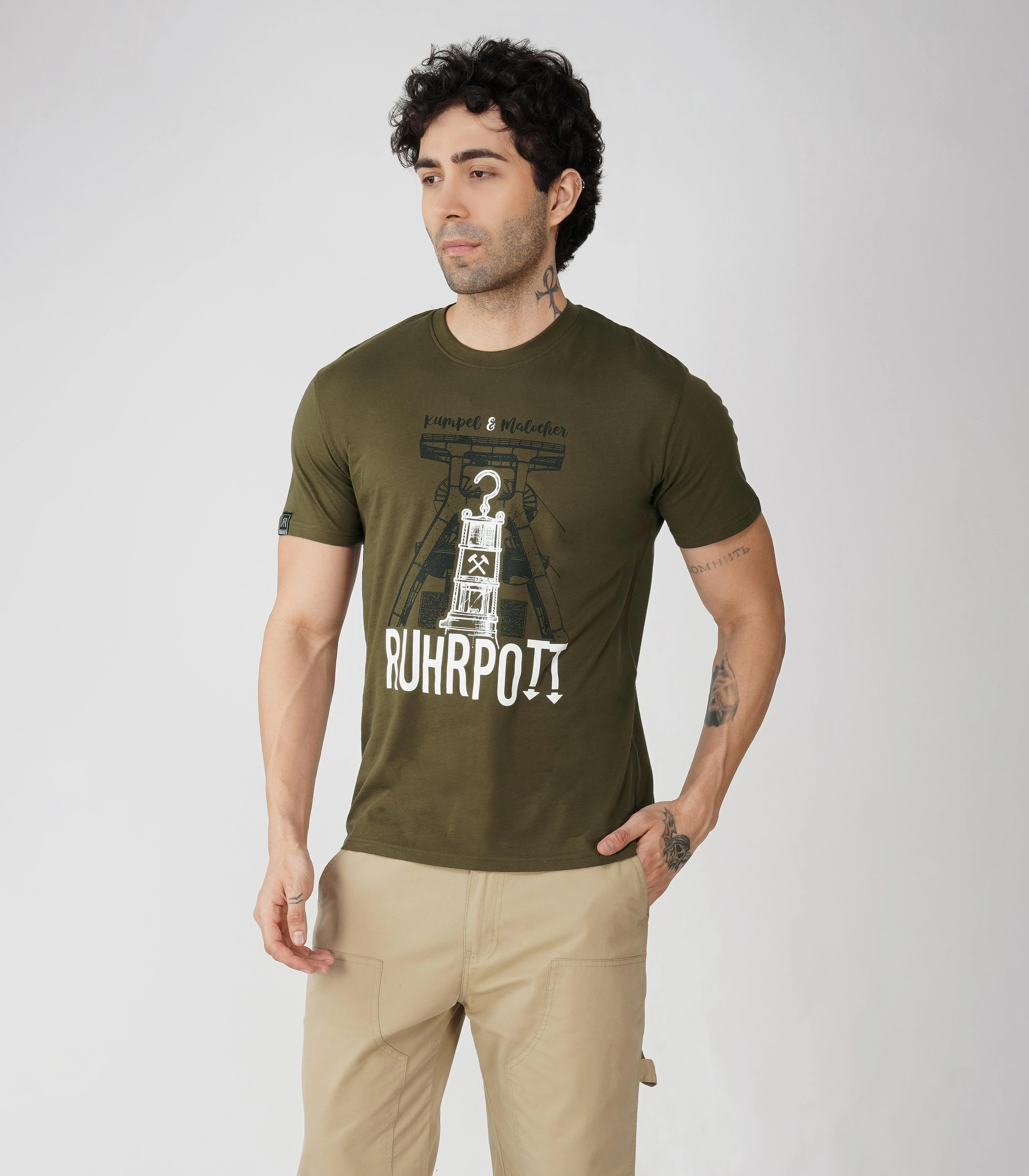 Ruhrpott Rundhalsausschnitt T-Shirt Unisex-RRT510