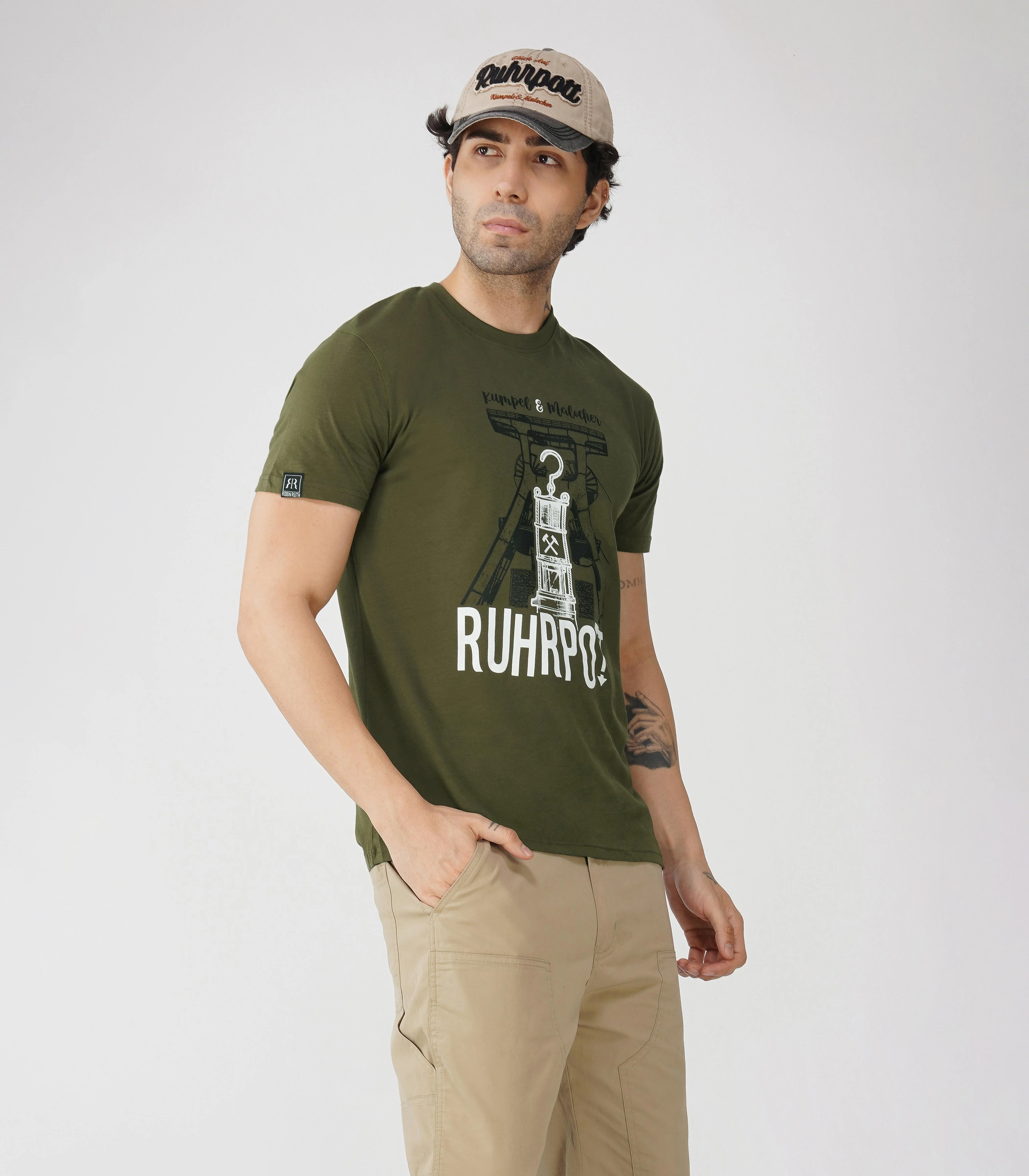 Ruhrpott Rundhalsausschnitt T-Shirt Unisex-RRT510 - Image 2