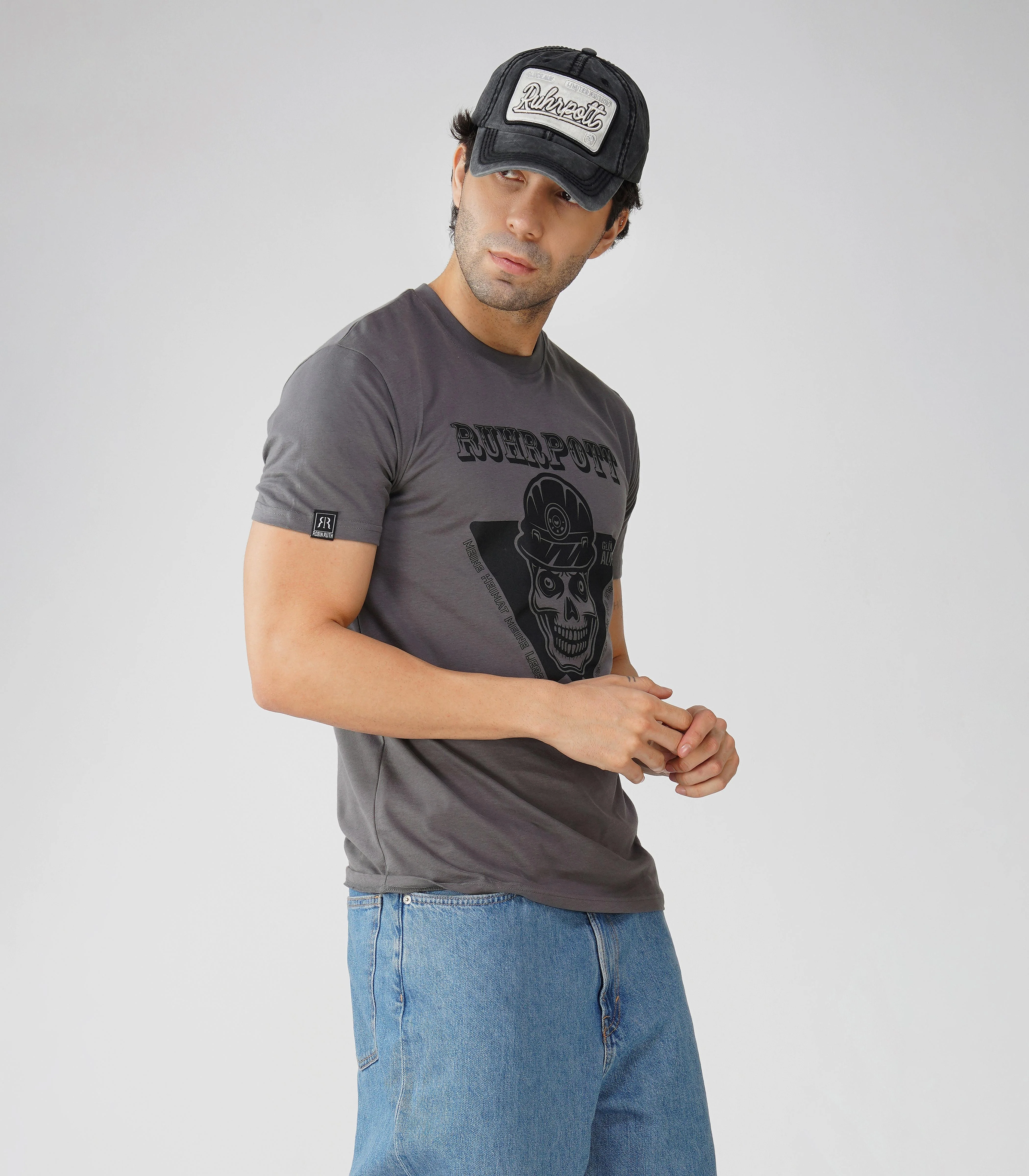 Ruhrpott Rundhalsausschnitt T-Shirt Unisex-RRT515 - Image 2