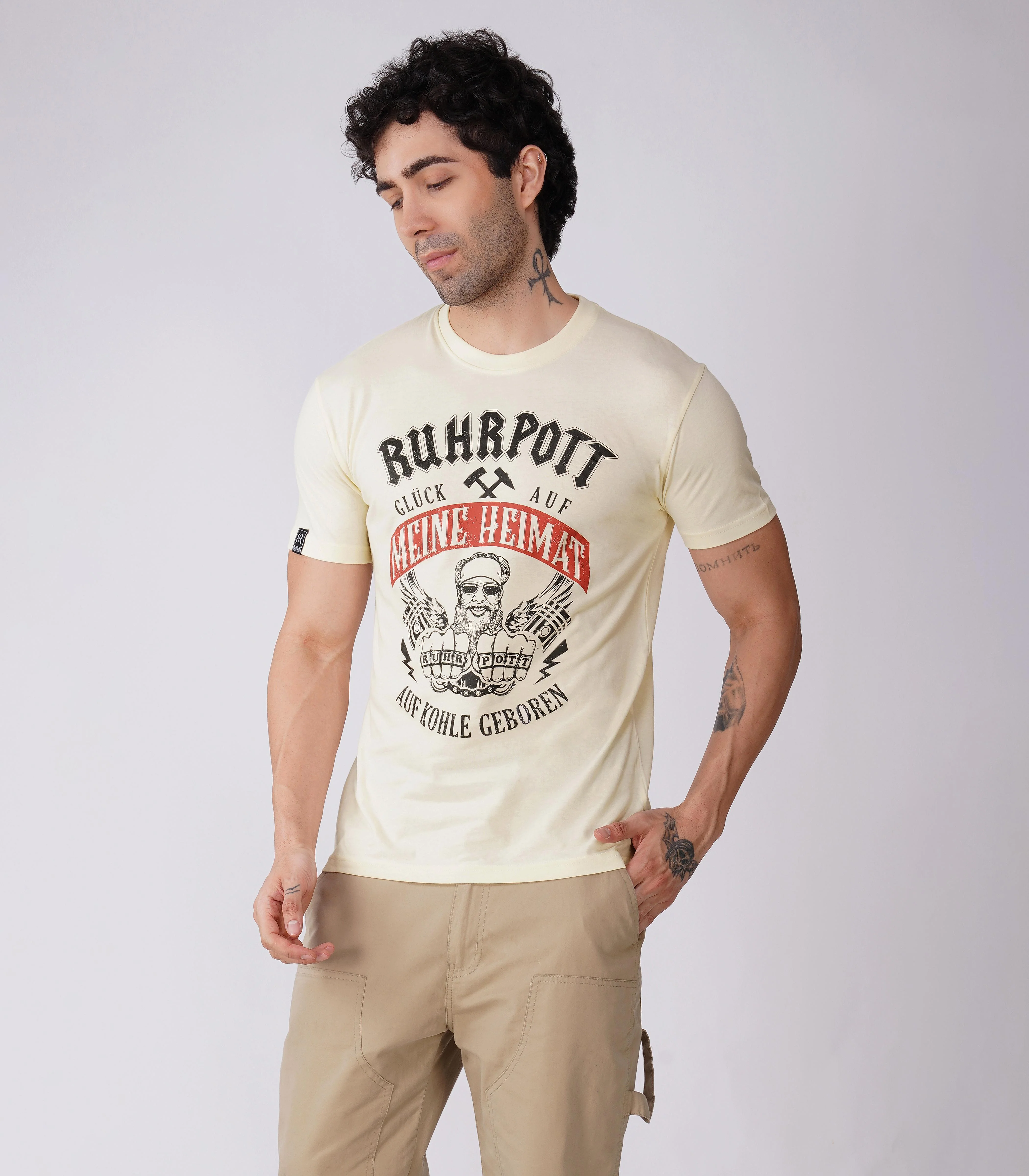Ruhrpott Rundhalsausschnitt T-Shirt Unisex-RRT520