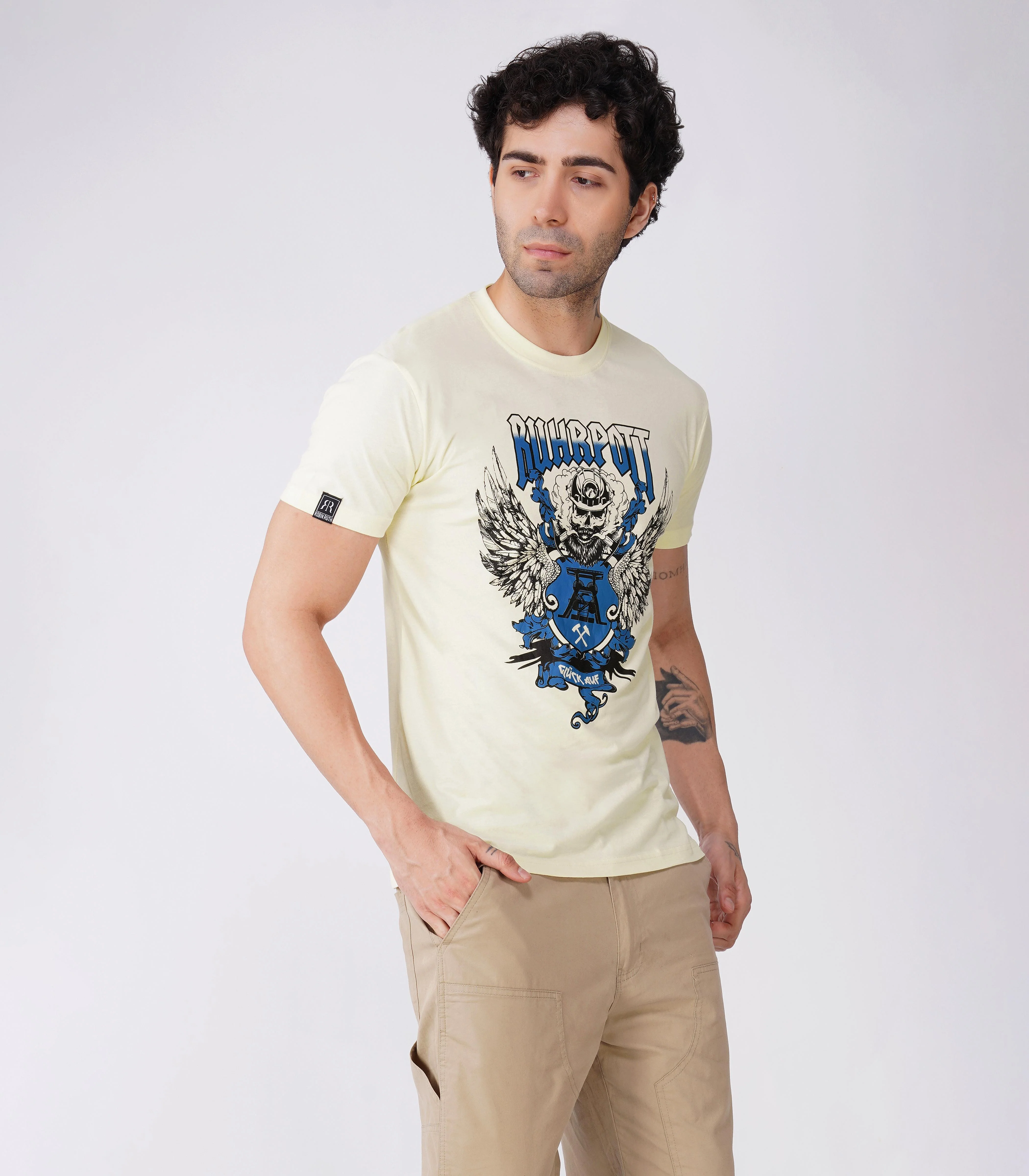 Ruhrpott Rundhalsausschnitt T-Shirt Unisex-RRT523
